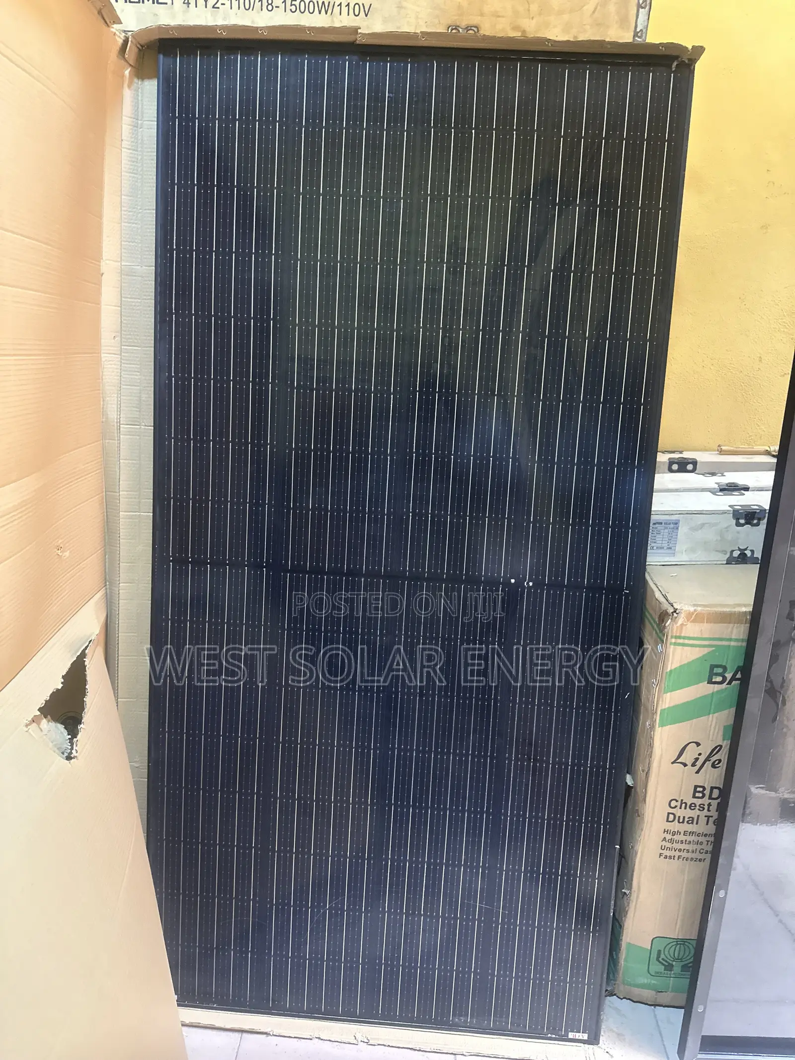 Original 480W 64Cells All Black Half Cut Solar Panel