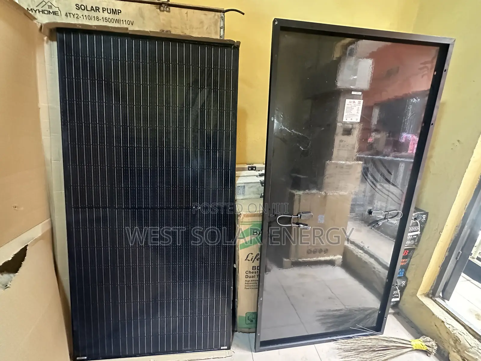 Original 480W 64Cells All Black Half Cut Solar Panel