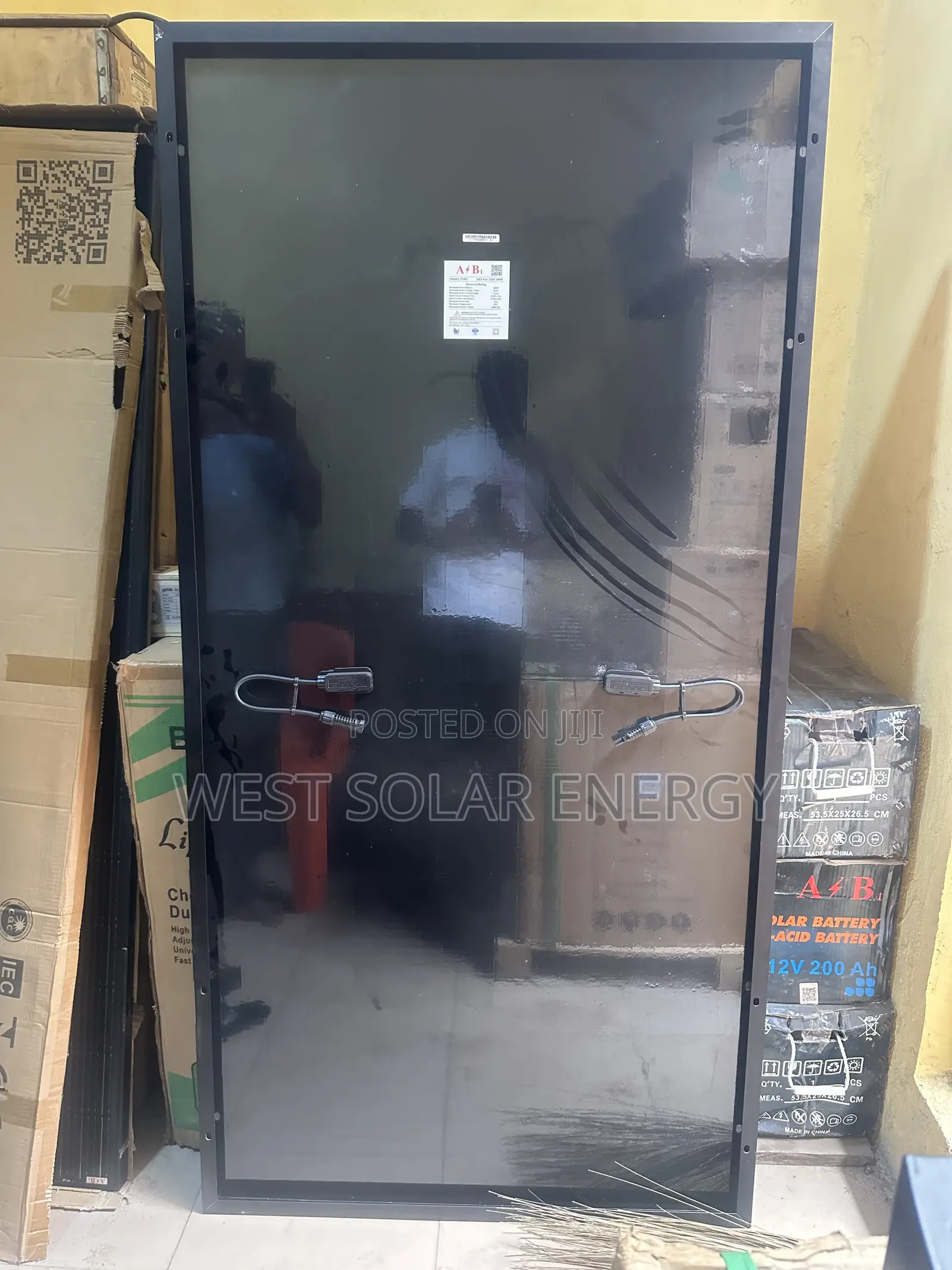 Original 480W 64Cells All Black Half Cut Solar Panel