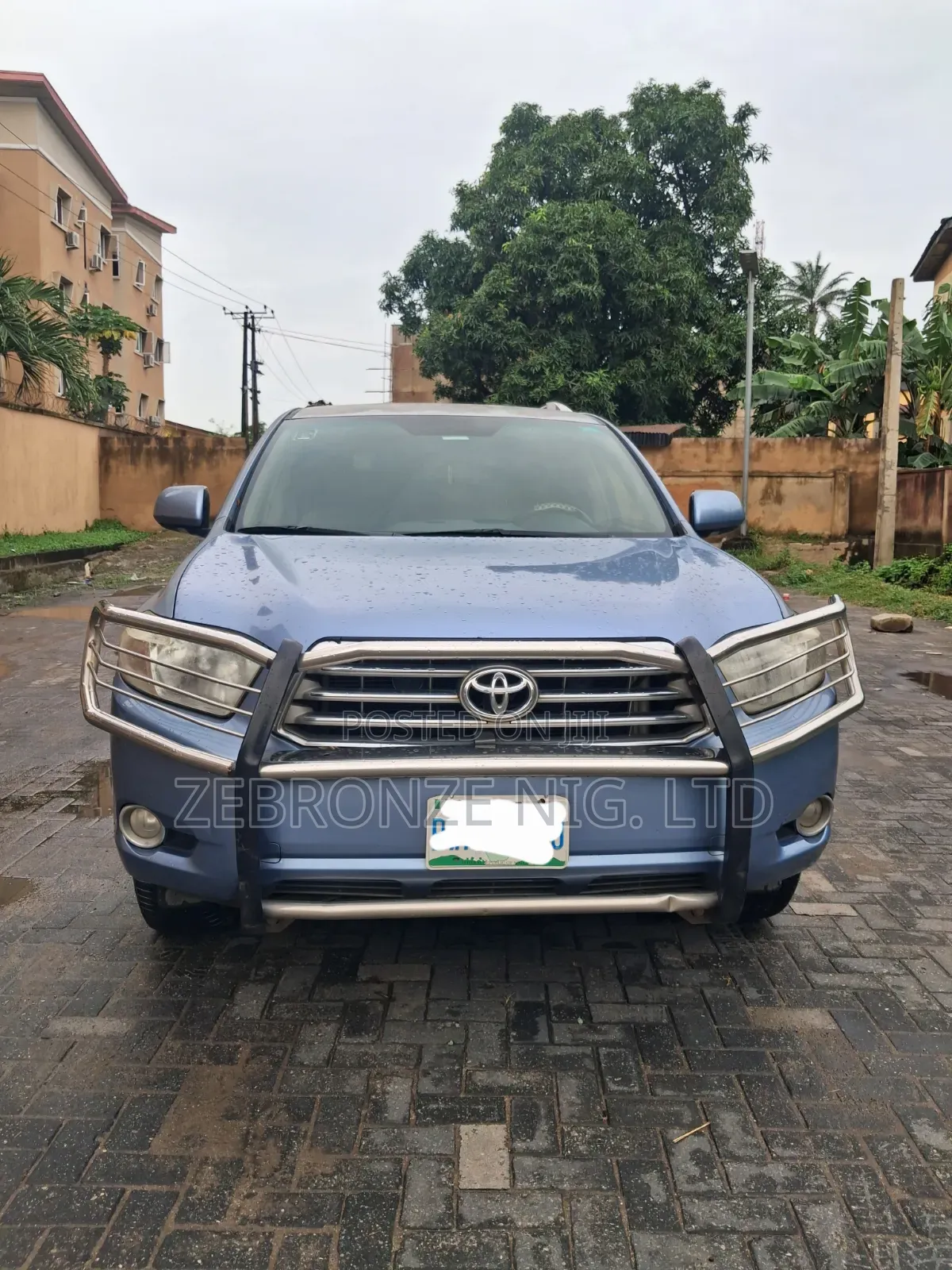 Toyota Highlander Limited 2009 Blue