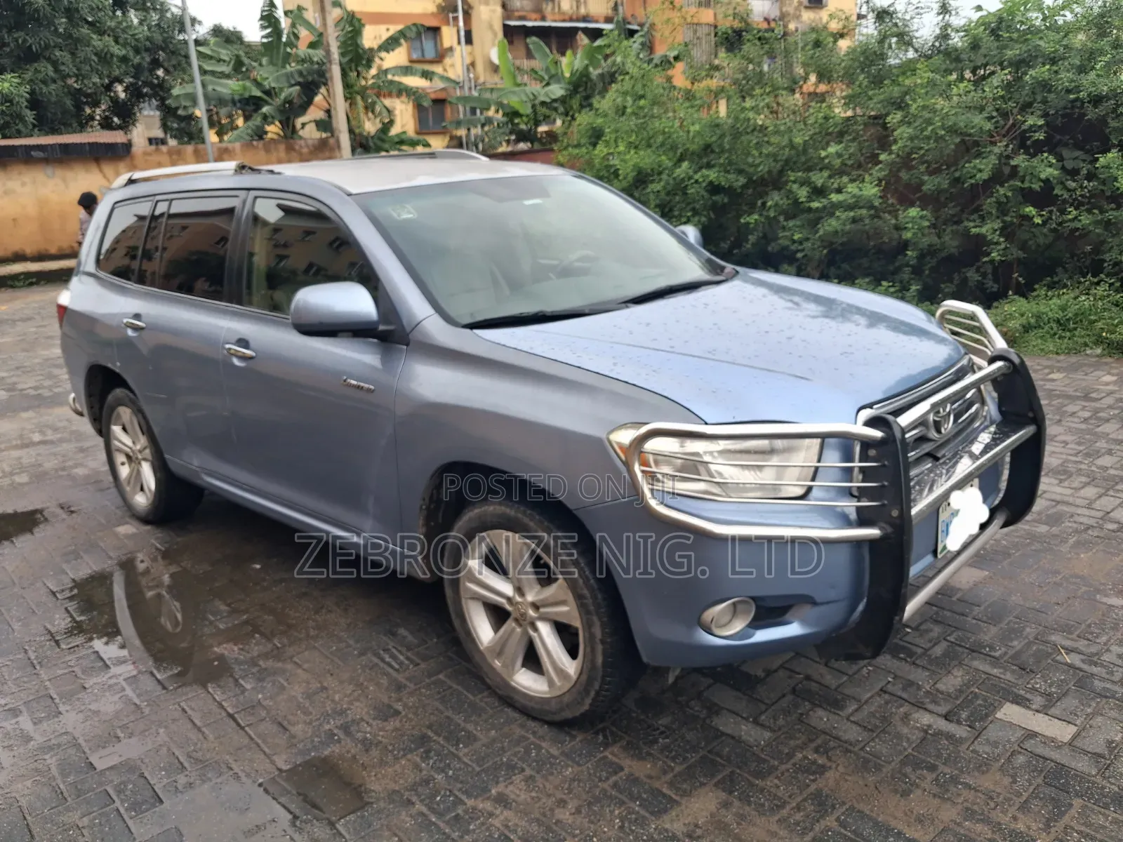 Toyota Highlander Limited 2009 Blue