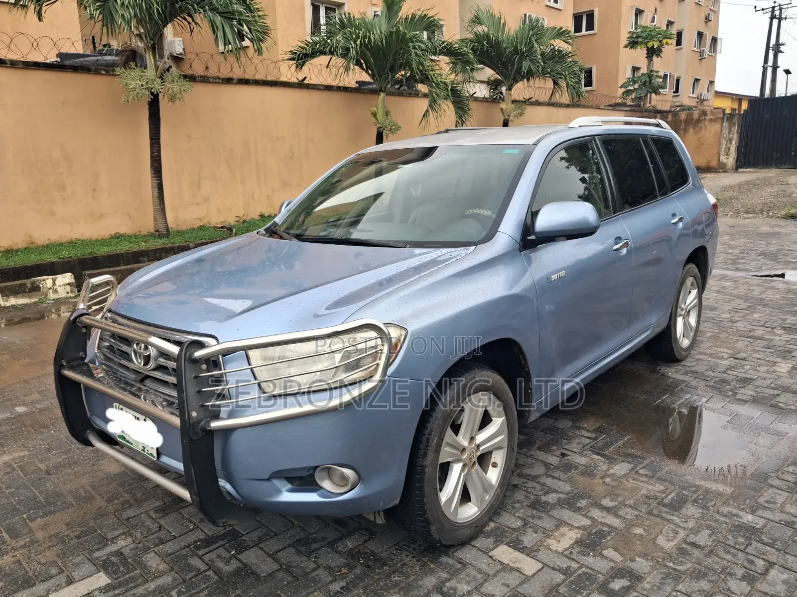 Toyota Highlander Limited 2009 Blue