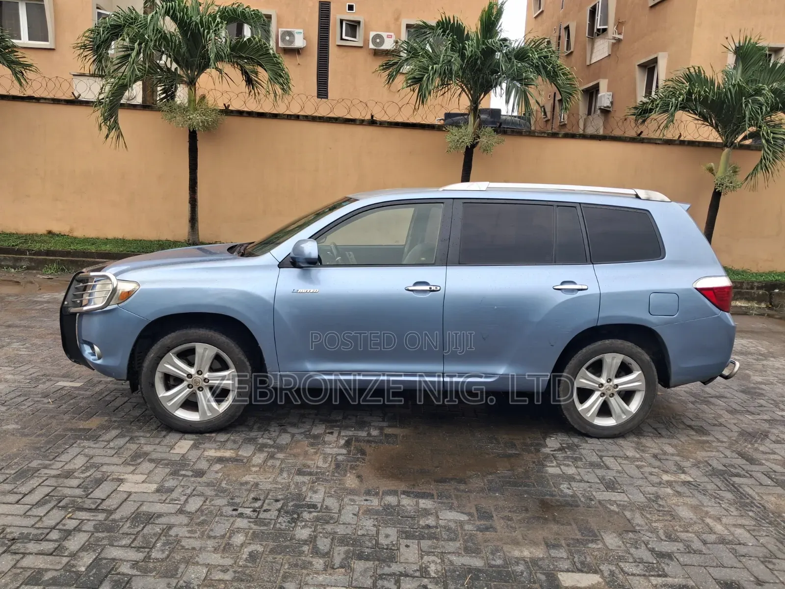 Toyota Highlander Limited 2009 Blue