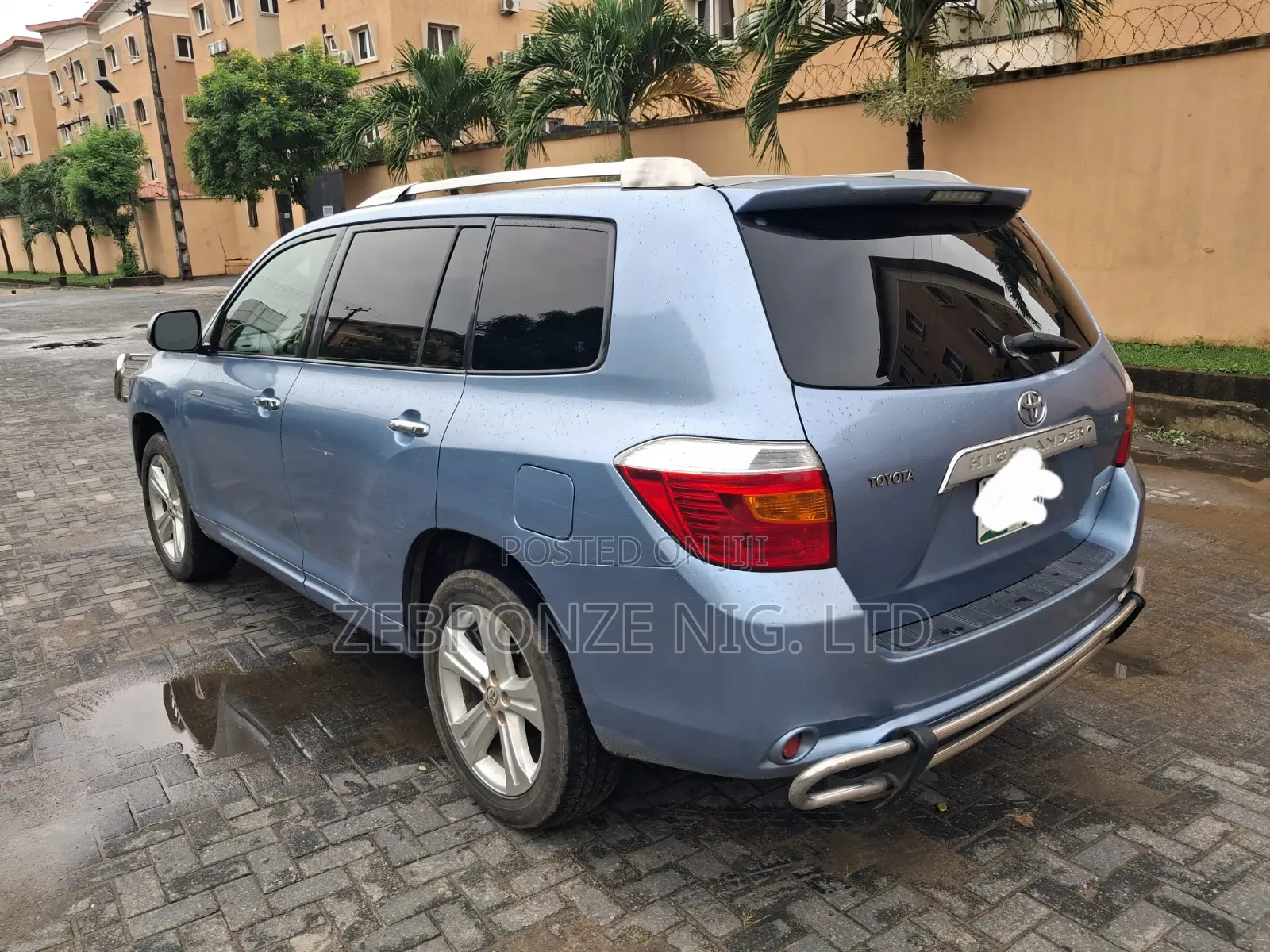 Toyota Highlander Limited 2009 Blue