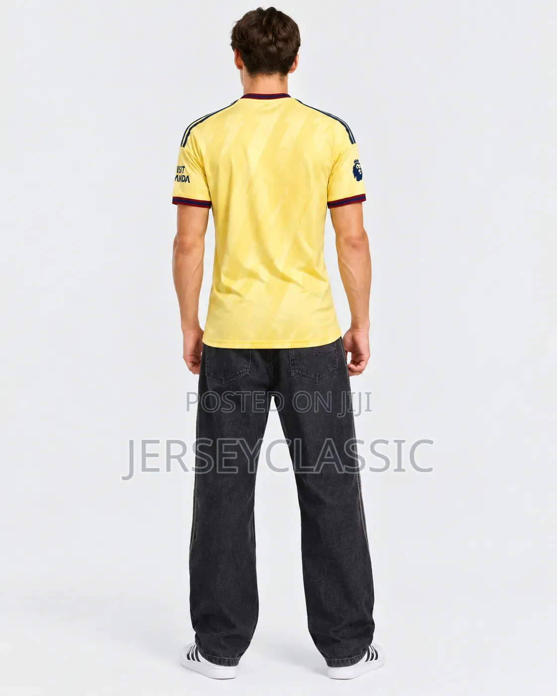 Arsenal Yellow Away Football Jersey – Premium Quality