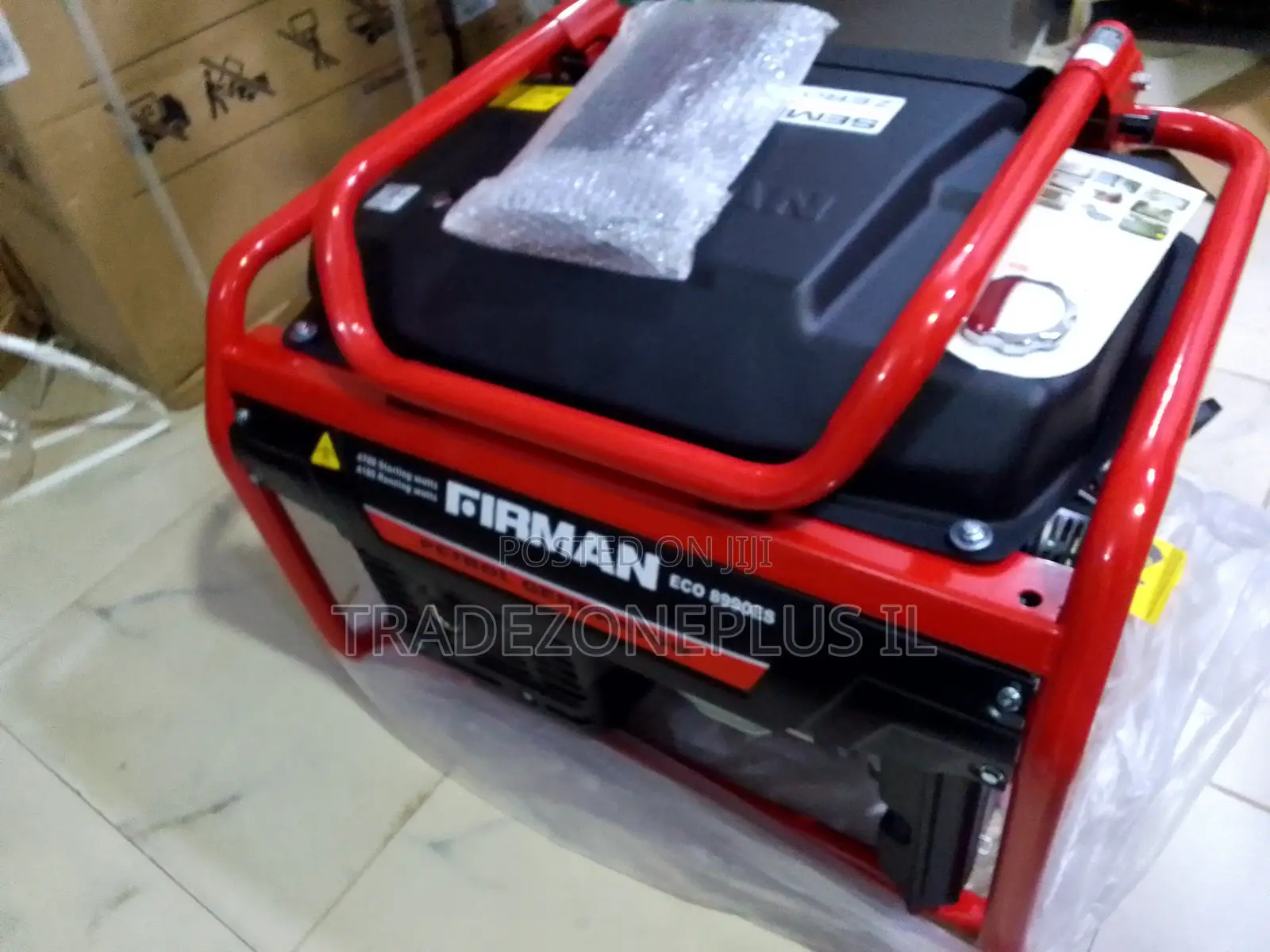 Fuel Efficient Firman ECO8990ES 6.5KVA Petrol Gen