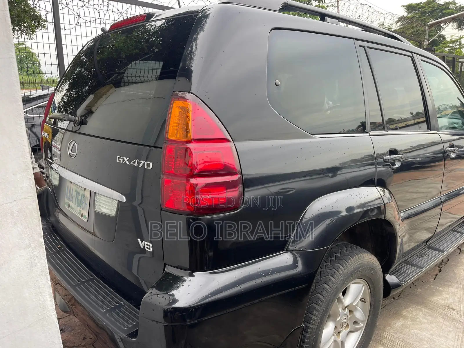 Lexus GX 470 Sport Utility 2005 Black