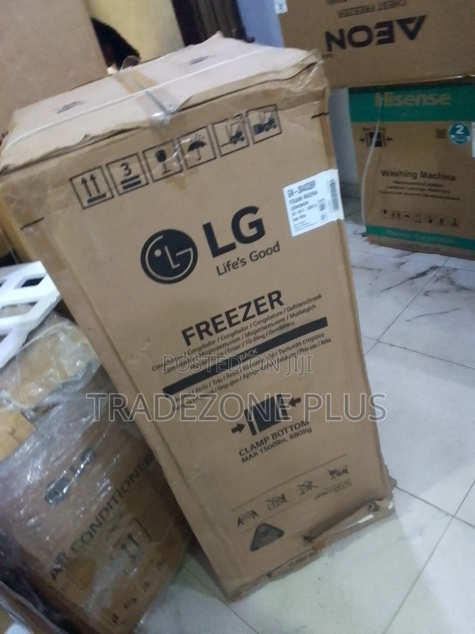 Brand New LG 168L Upright Freezer