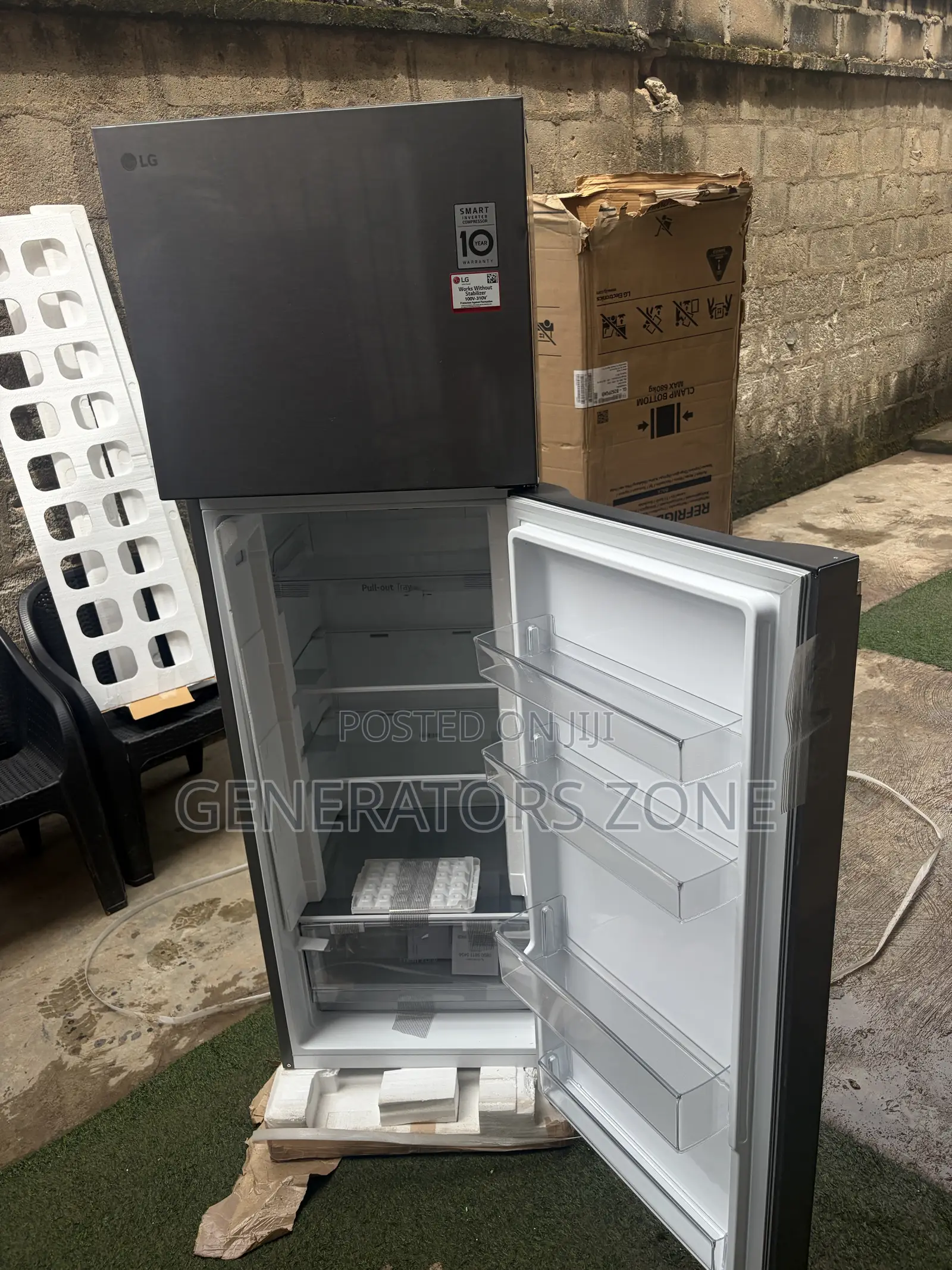 LG 287L Top-Freezer Inverter Refrigerator GL-B262PQKB