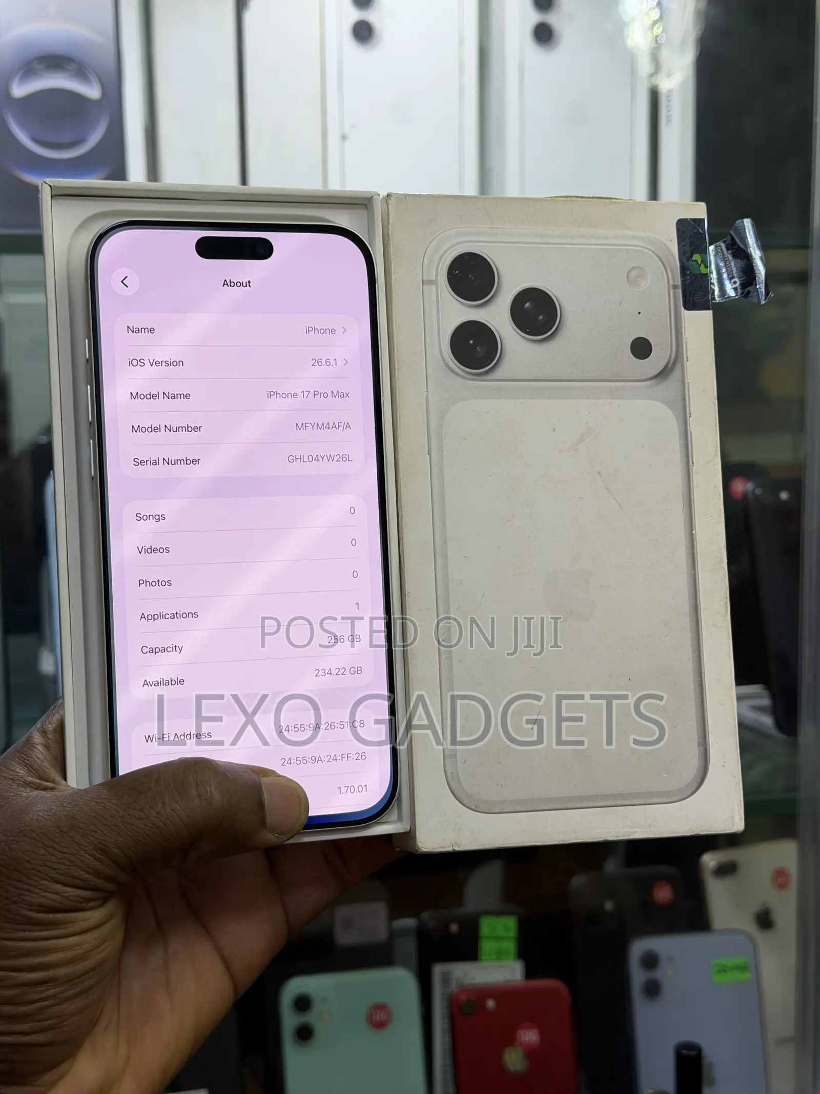 New Apple iPhone 17 Pro Max 256 GB Silver