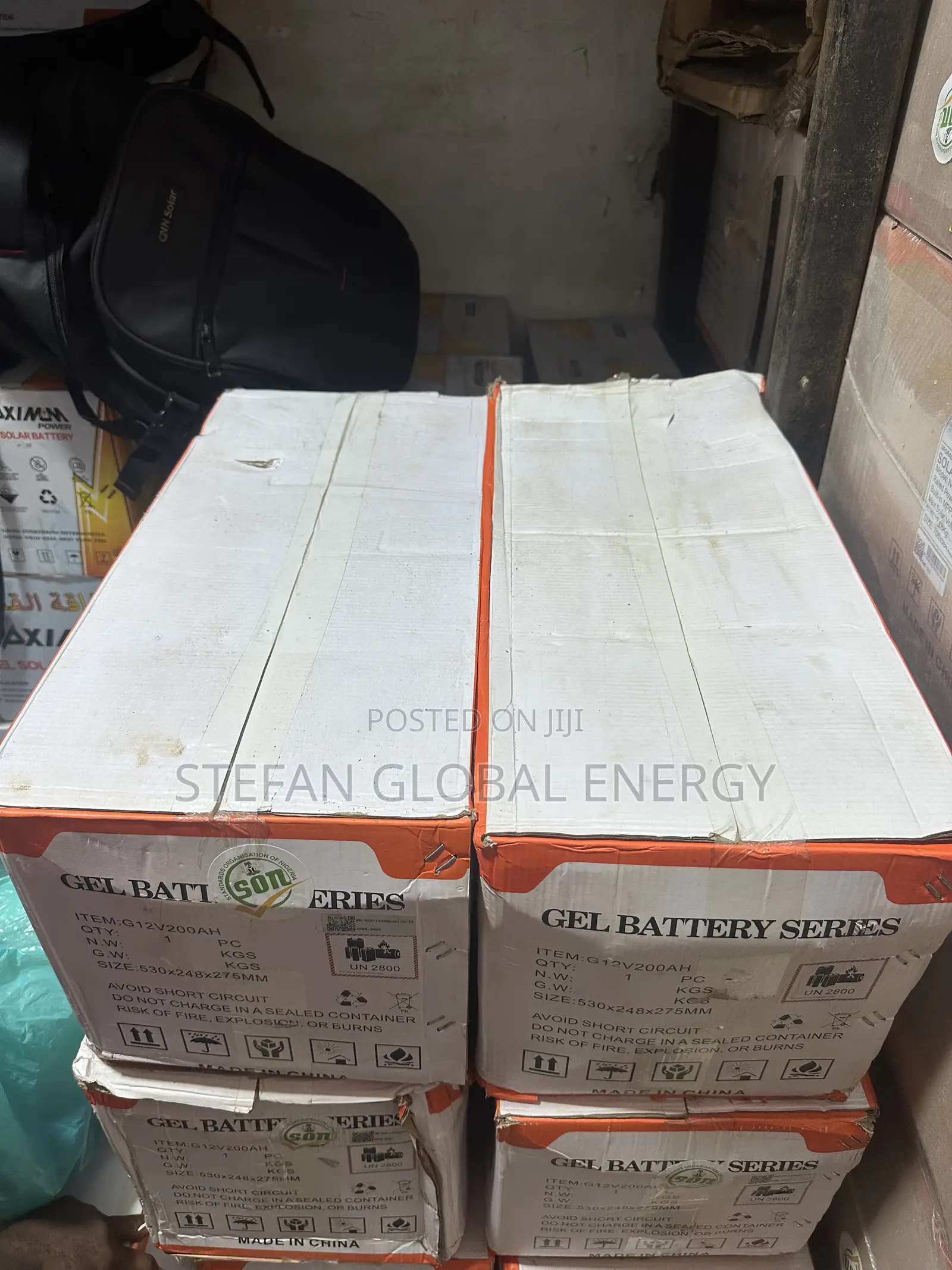 200Ah .12v Felicity Dry Cell Solar Battery