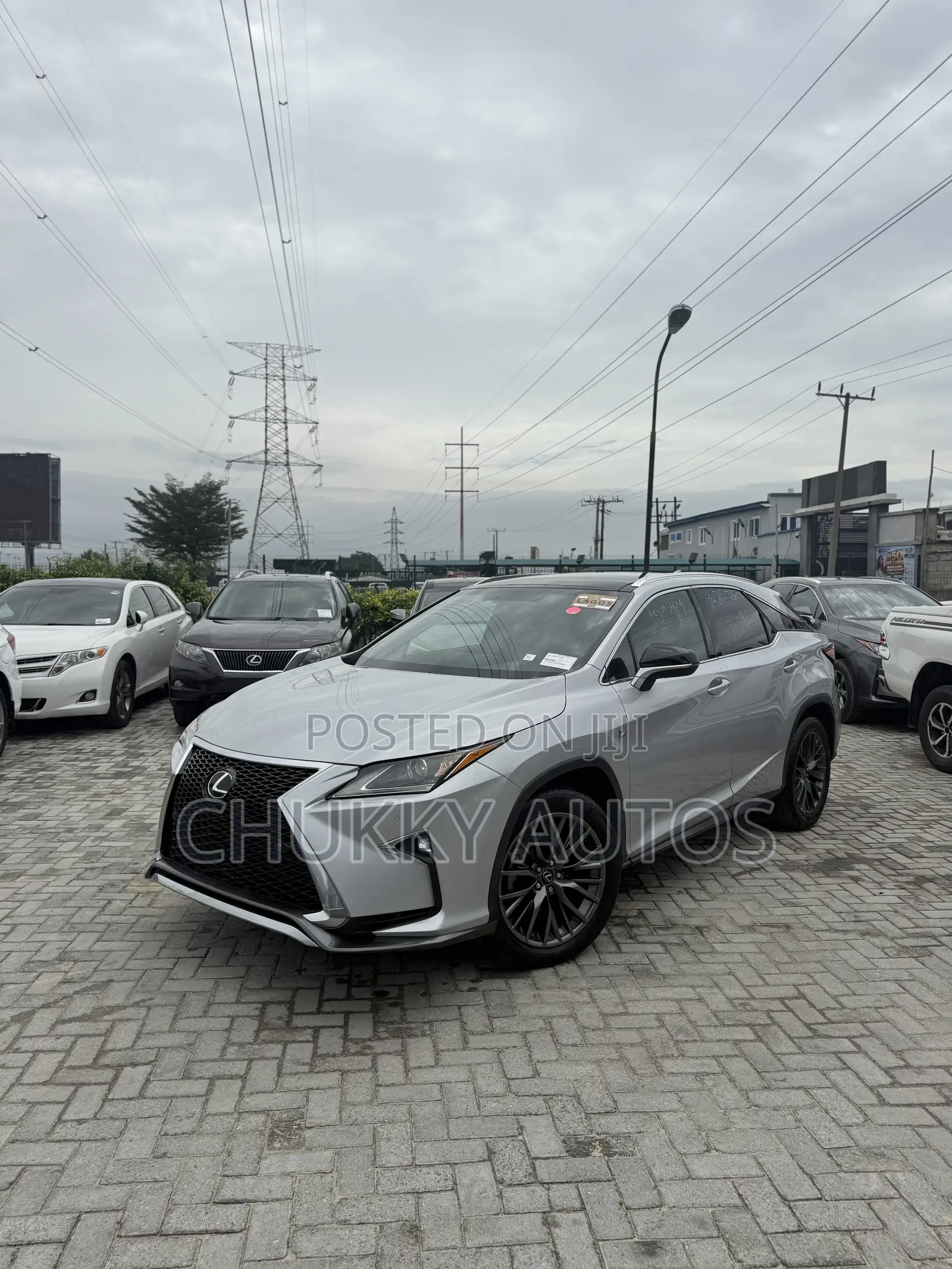 Lexus RX 350 F Sport AWD 2016 Silver