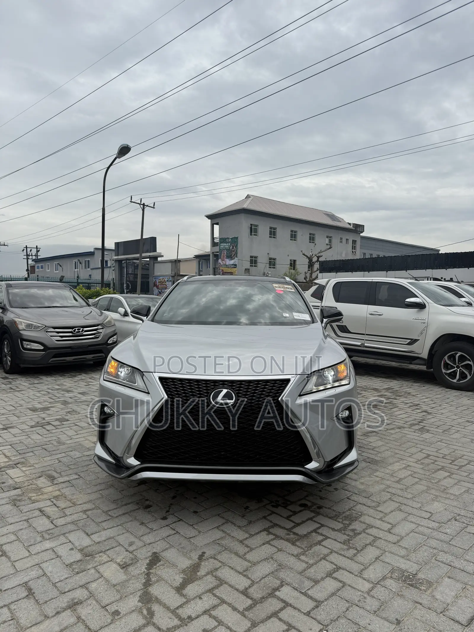 Lexus RX 350 F Sport AWD 2016 Silver