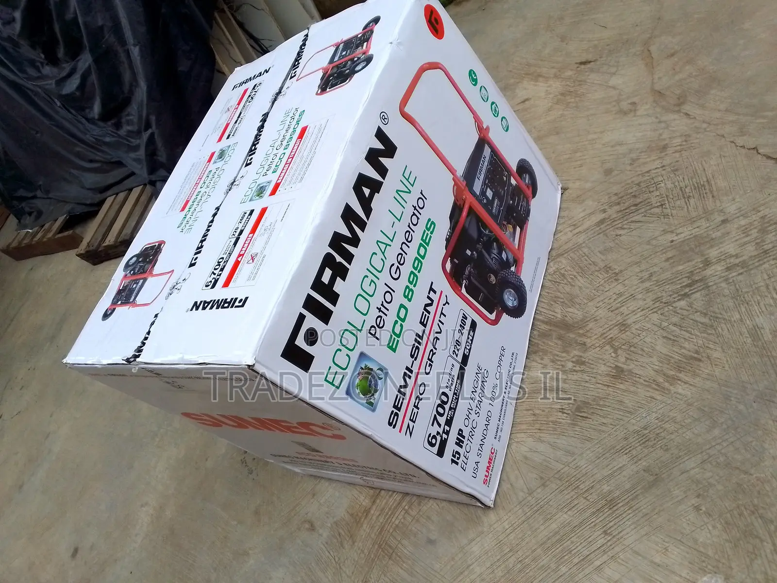 Low Noise Firman ECO8990ES 6.5KVA Petrol Generator
