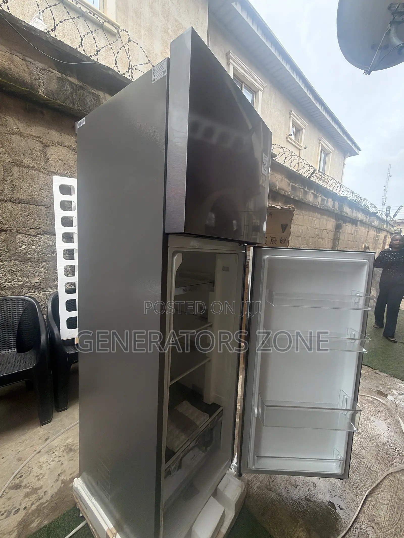 LG GL-B262PQKB 287L Dual Door Refrigerator