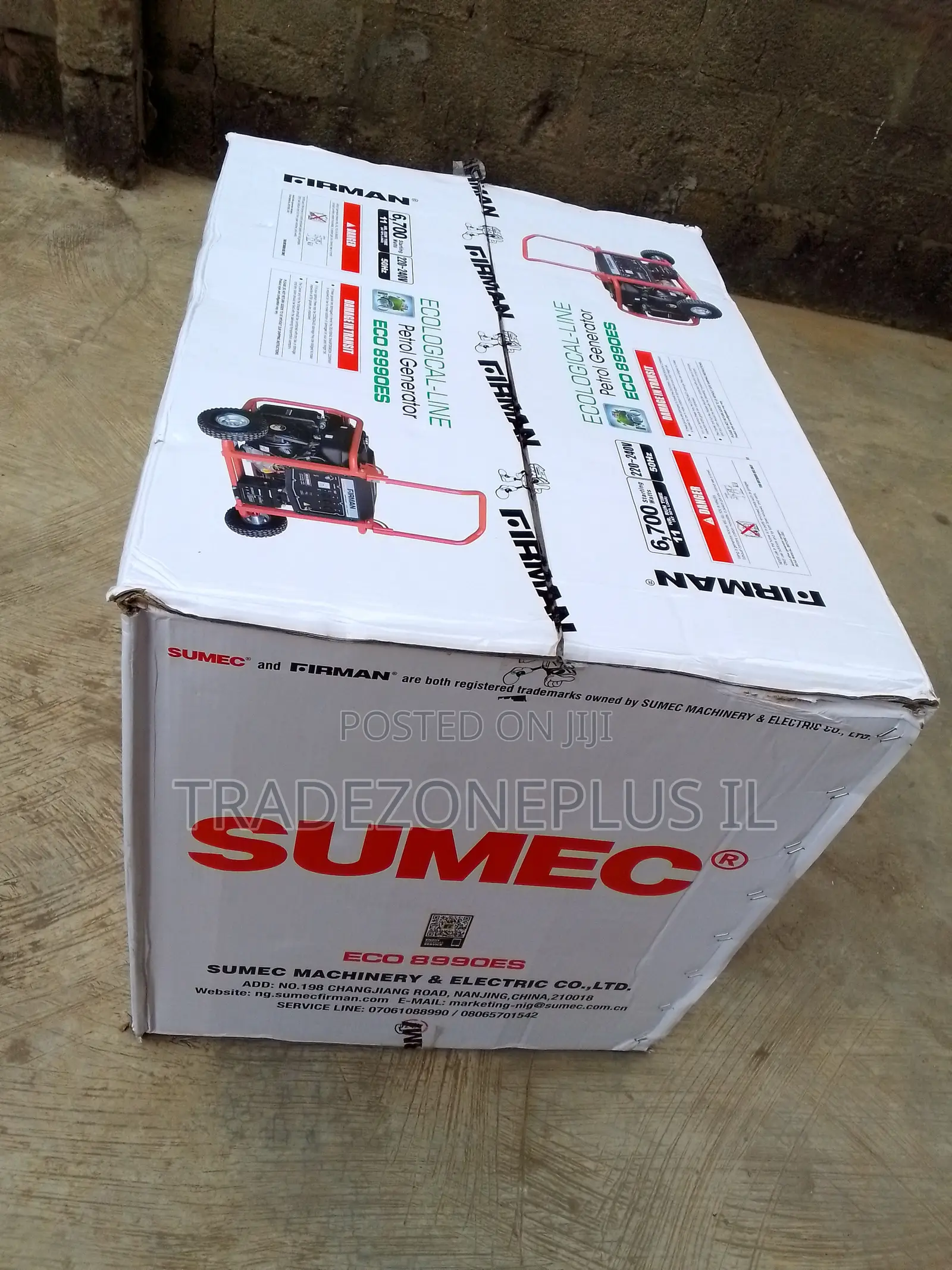 Elite Firman ECO8990ES 6.5KVA Petrol Generator