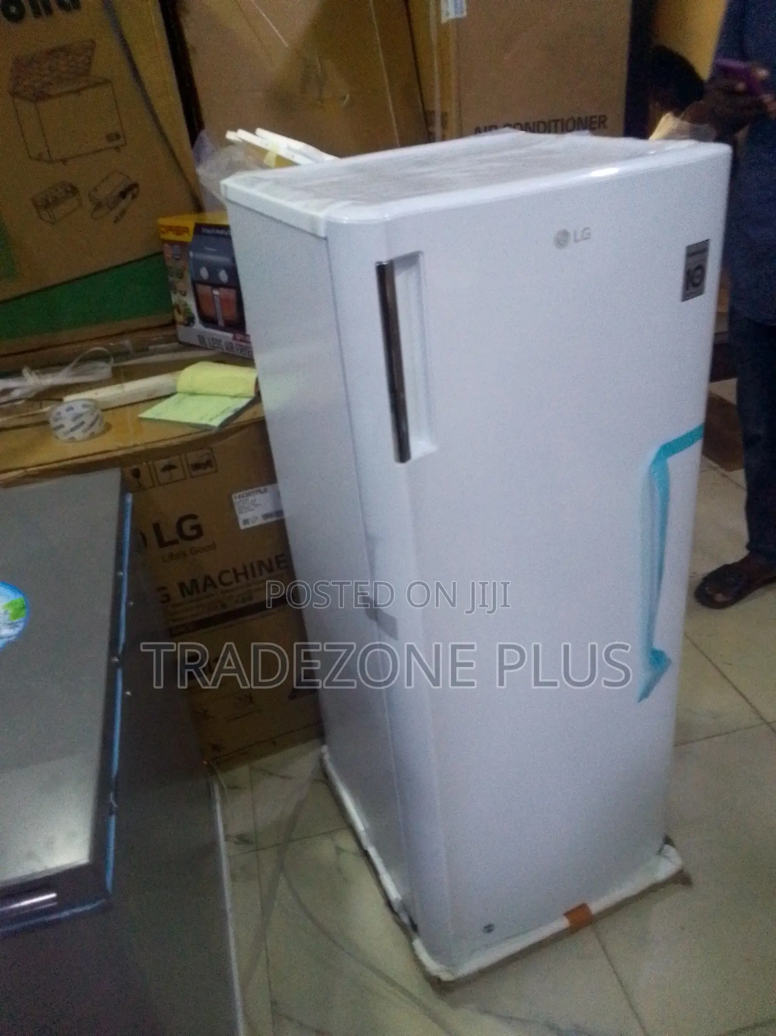 LG 168L Upright Freezer – Keep Food Properly Frozen