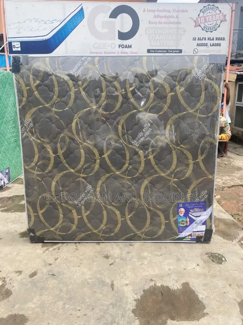 6x6 10 Full Orthopedic Mattress