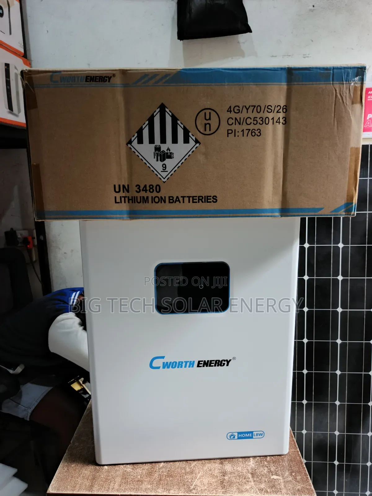 10kwh 48v Cworth Energy Lithium Ion Battery