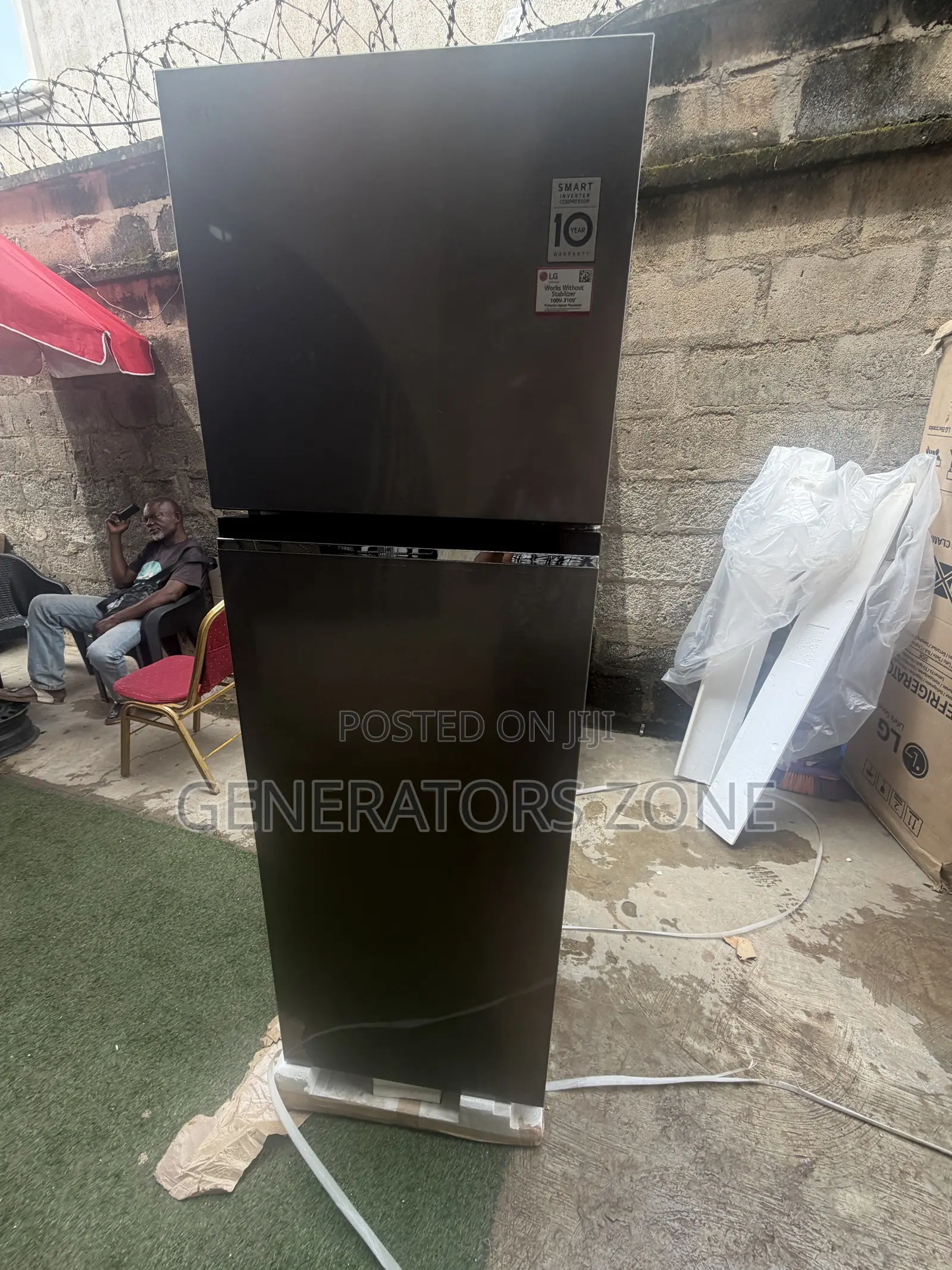 LG 287L Inverter Two-Door Kitchen Fridge