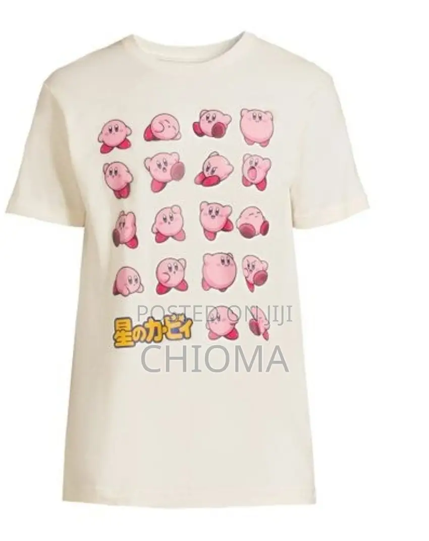Kirby Unisex Graphic Tee ,Cool Cotton T Shirt( XL)