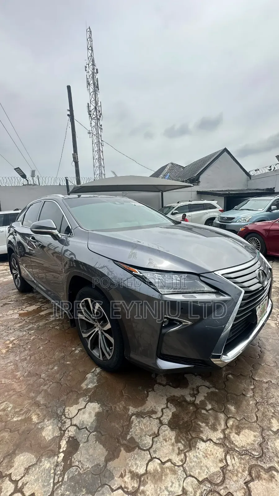 Lexus RX 350 FWD 2017 Gray