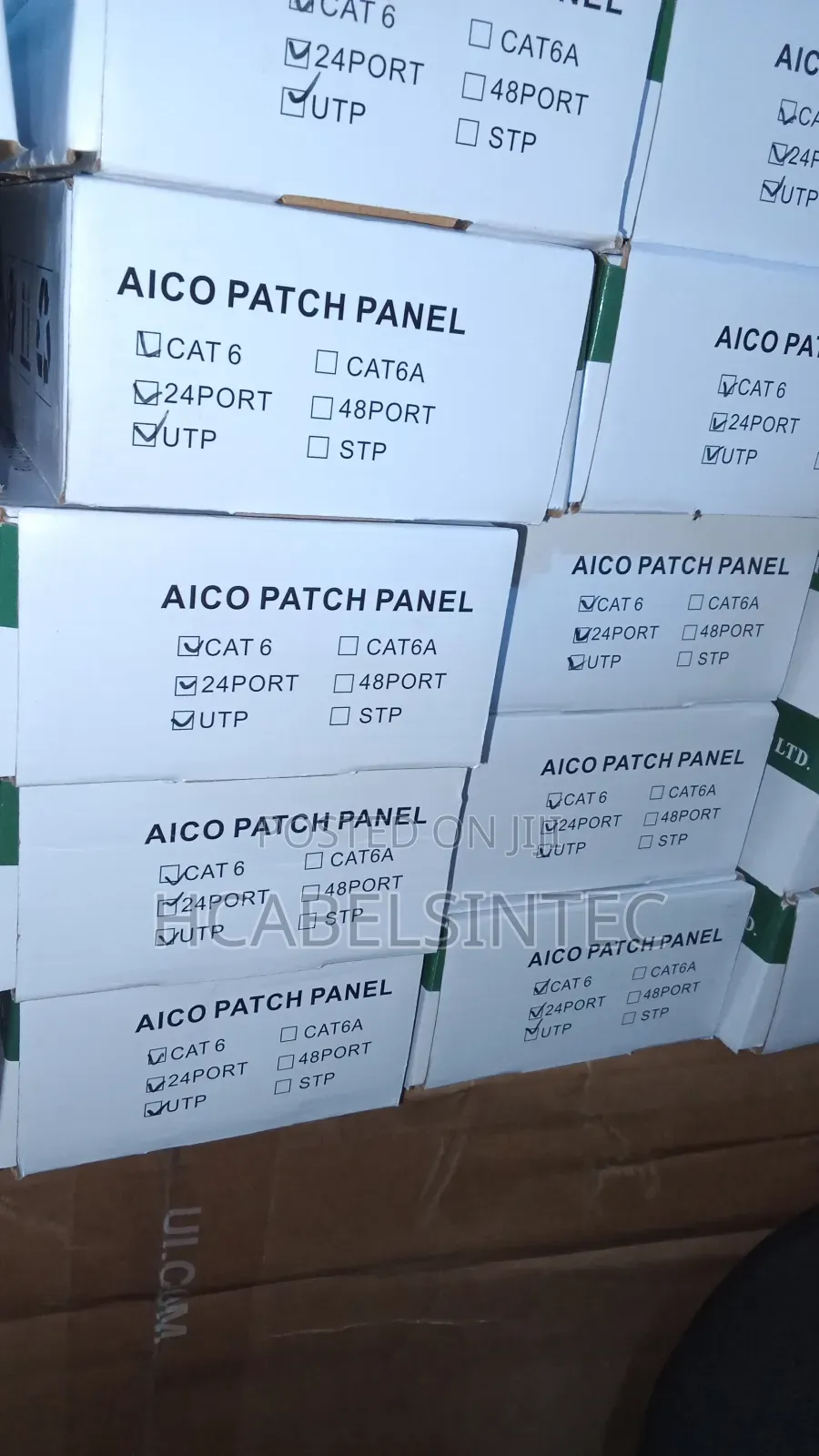 Aico Patch Panel Cat6 24port Rj45