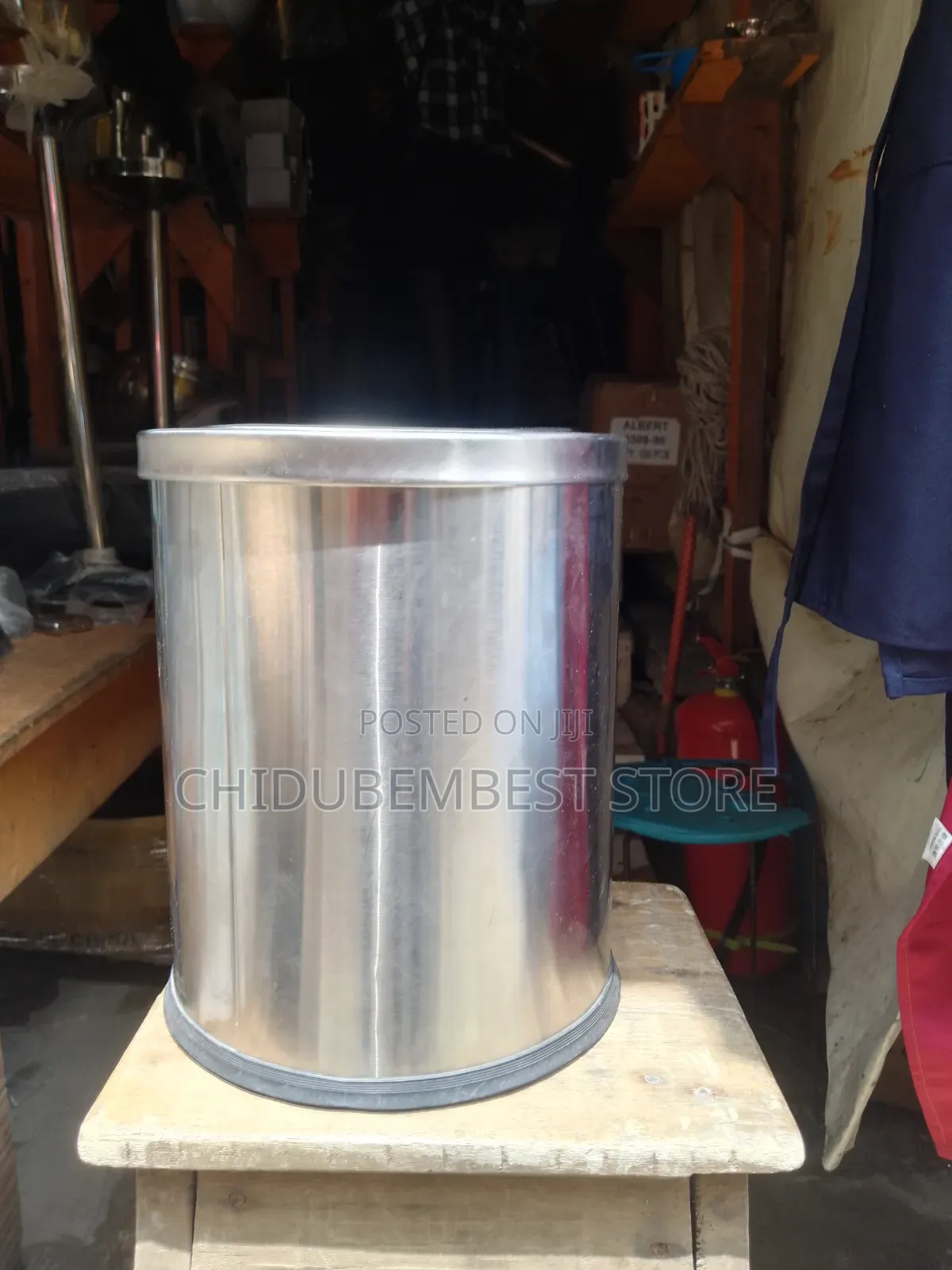 8 Litres High Quality Stainless Steel Roll-Top Bin