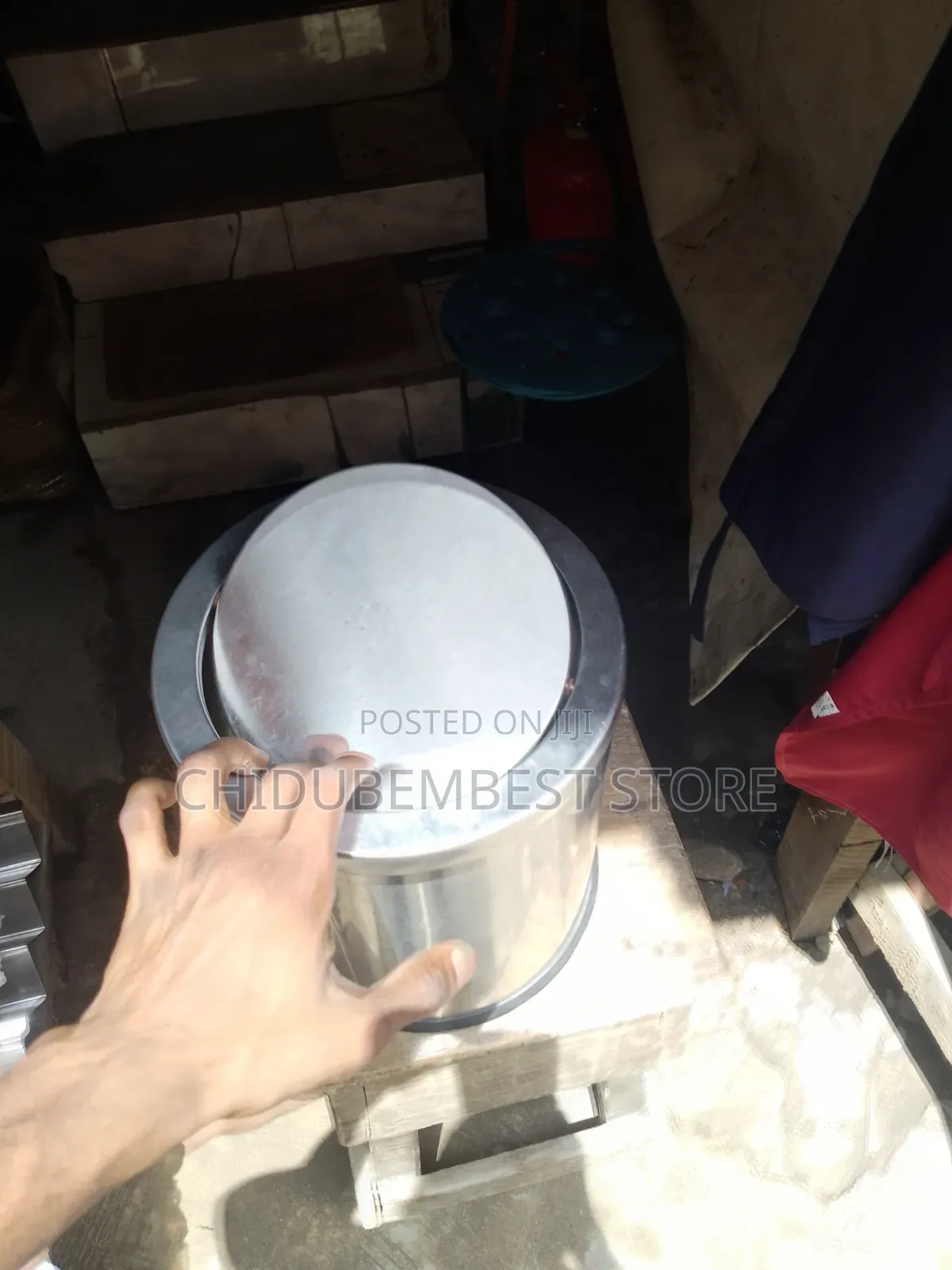 8 Litres High Quality Stainless Steel Roll-Top Bin