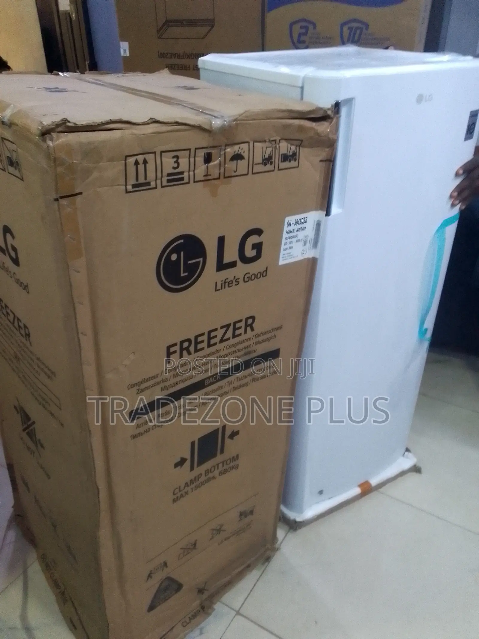 Buy LG GN-304SQBR 168L Upright Freezer Today