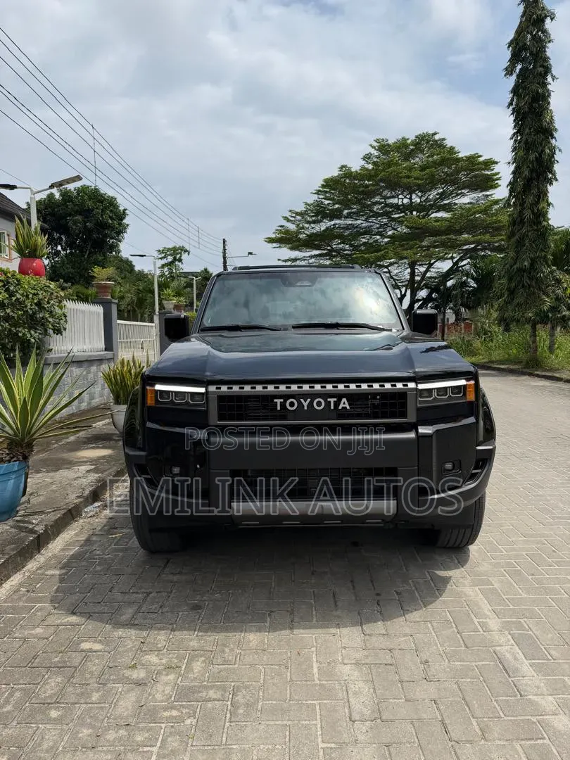 New Toyota Land Cruiser Prado 2026 Black