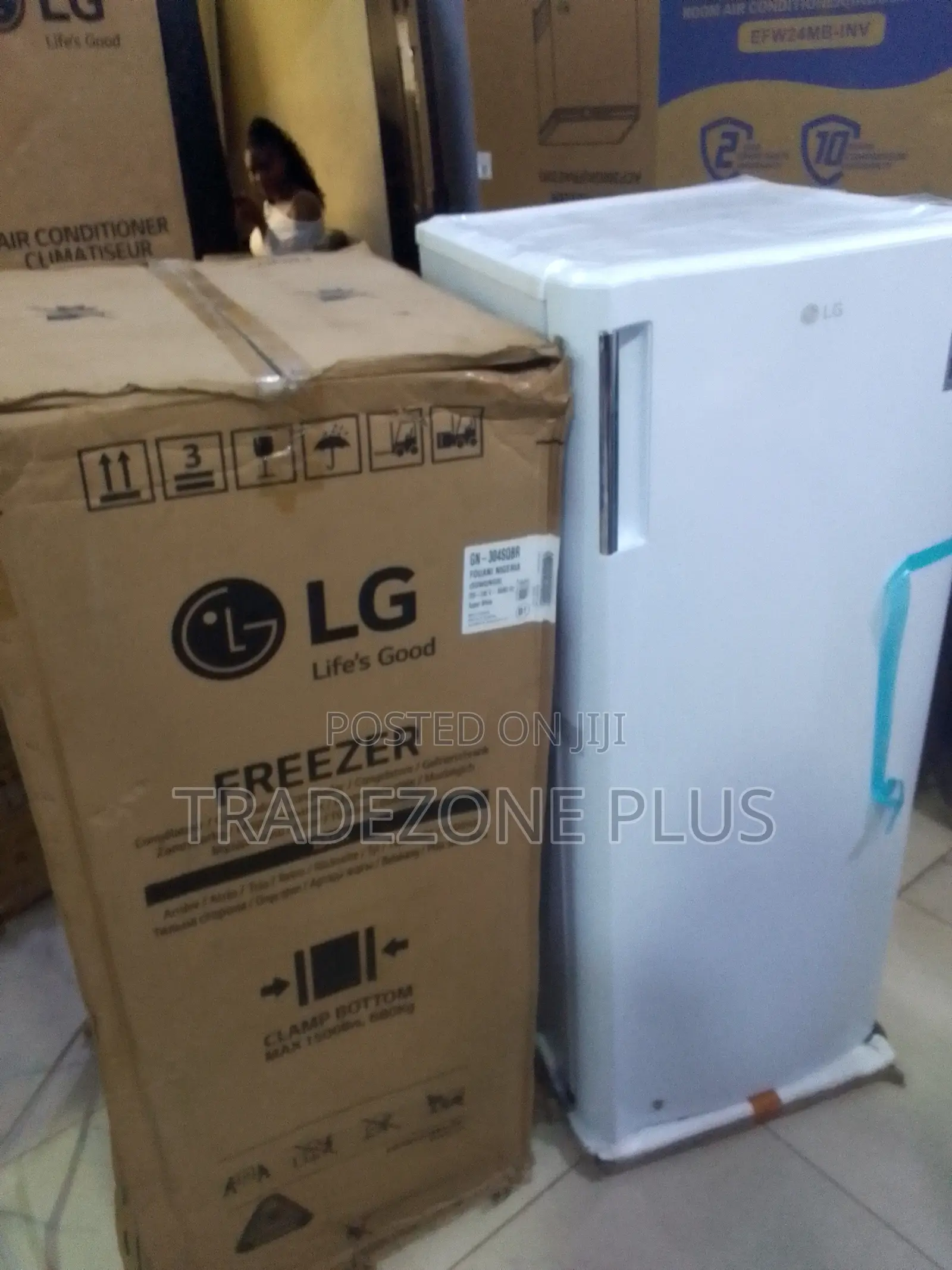 LG Upright Freezer 168L – Perfect Kitchen Addition