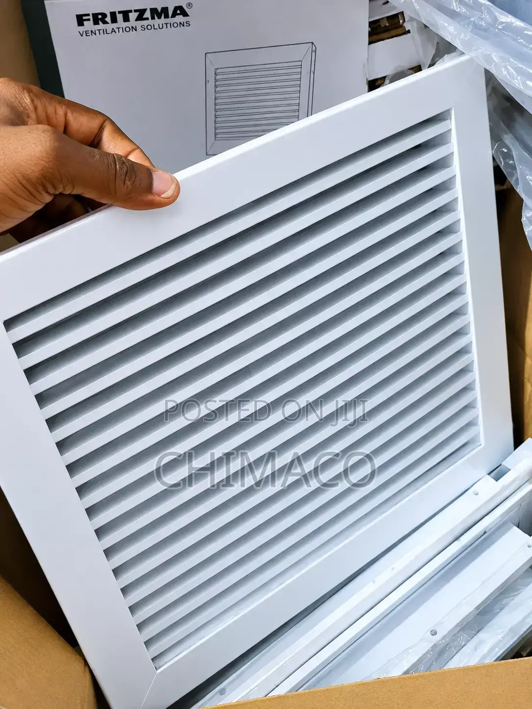 12" Inches Heat Extractor Grill Cover ( Deflector)