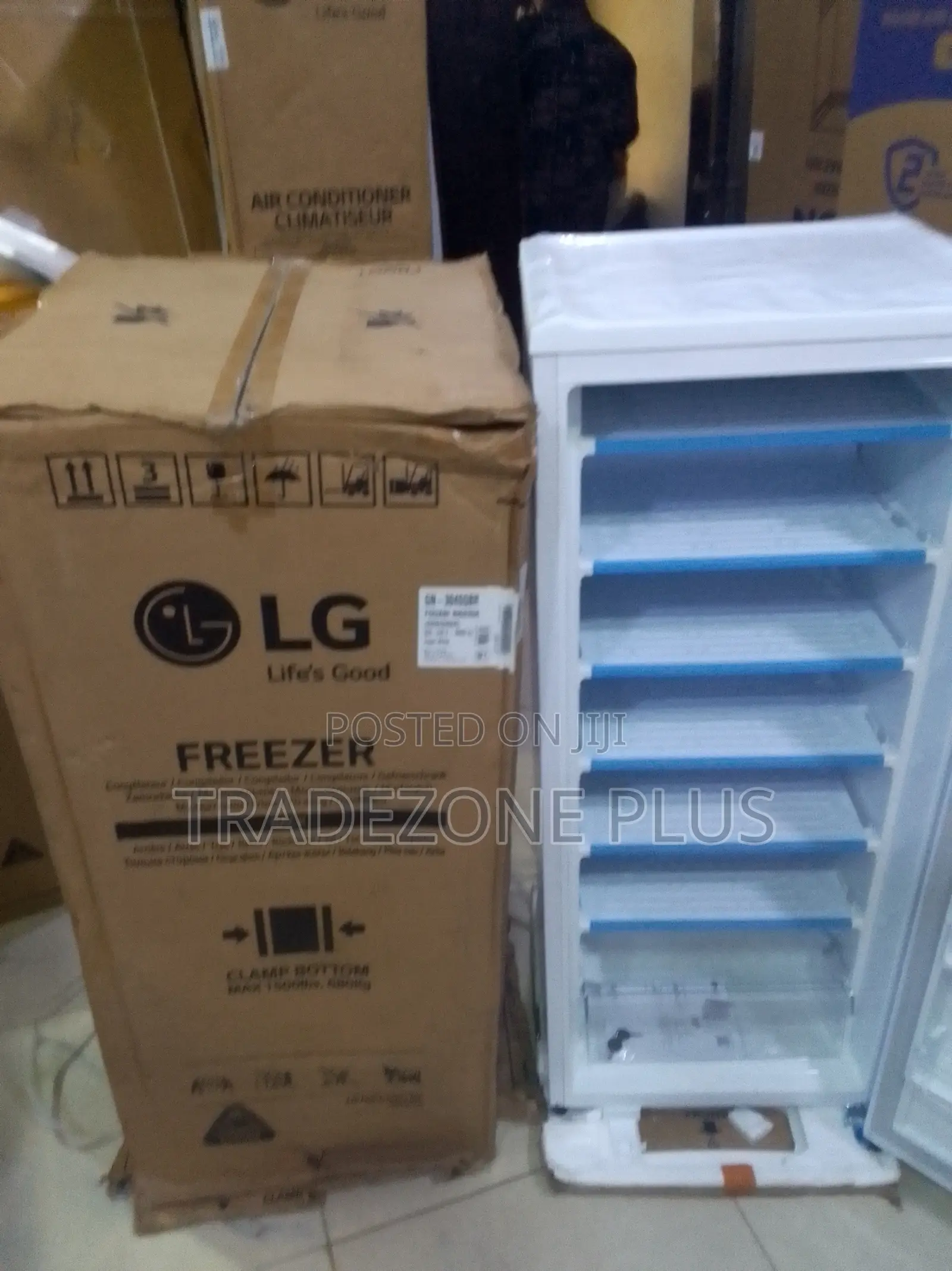 LG GN-304SQBR 168L Standing Freezer – Available Now