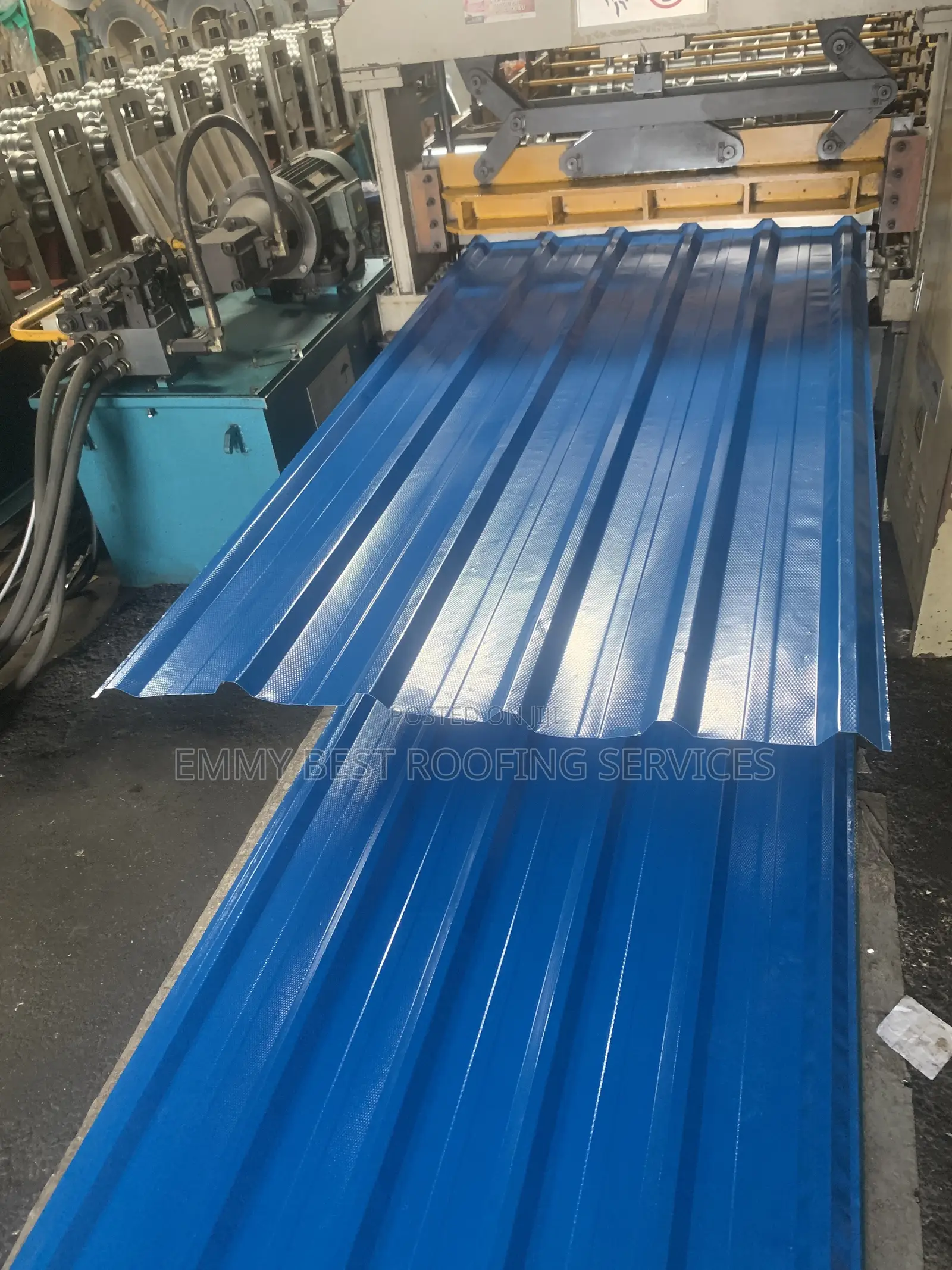 0.40mm Blue Aluminum Roofing Sheet - Affordable & Quality - Emmybest