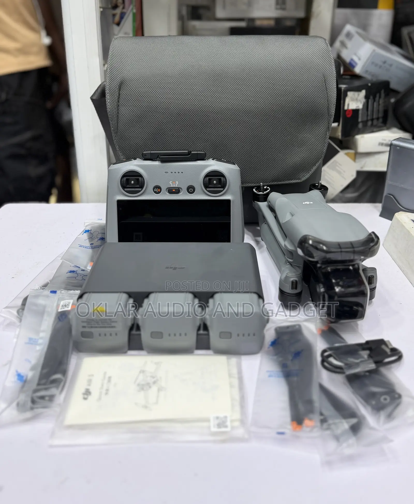 Dji Air 3 Flymore Combo Drone With 3 Batteries and Smart Controller