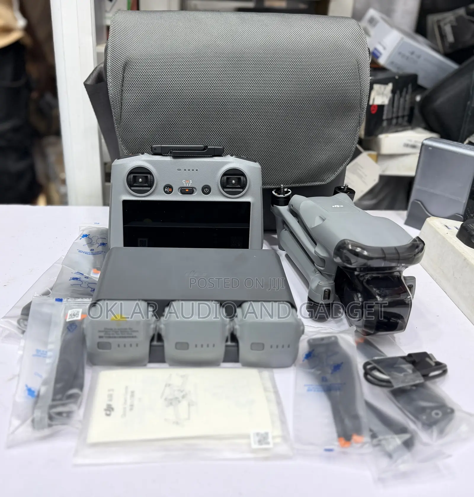 Dji Air 3 Flymore Combo Drone With 3 Batteries and Smart Controller