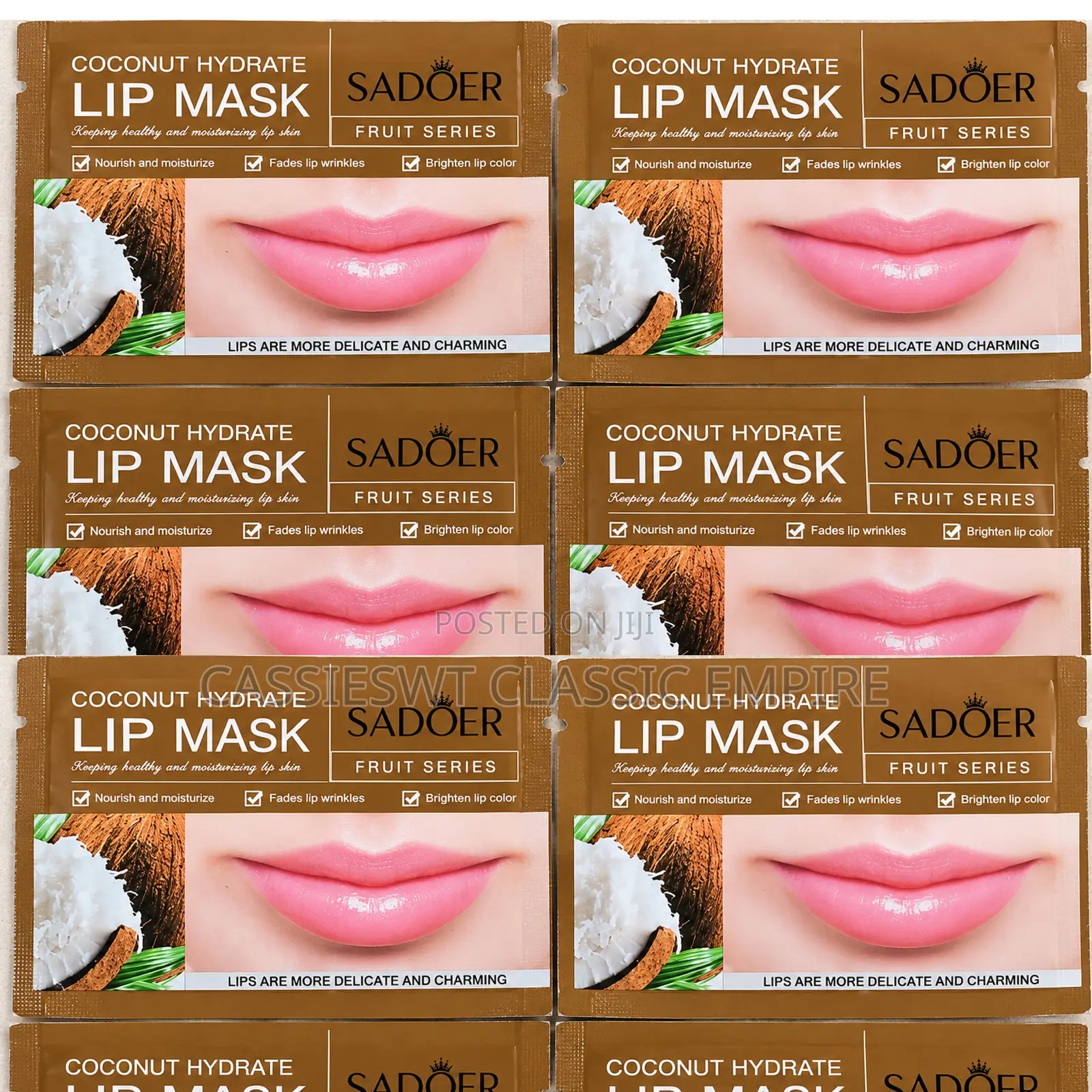 SADOER Coconut Hydrate Lip Mask – Moisturizing Lip Care