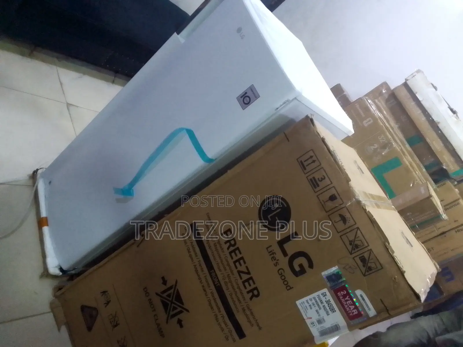 LG 168L Upright Freezer – Store More With Ease