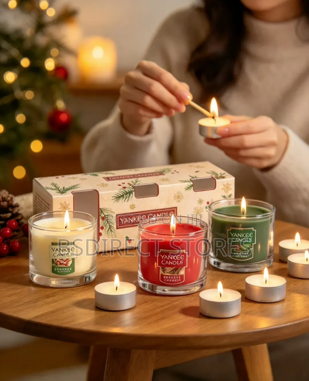 YANKEE CANDLE 3 Mini Magical Christmas Morning Gift Set