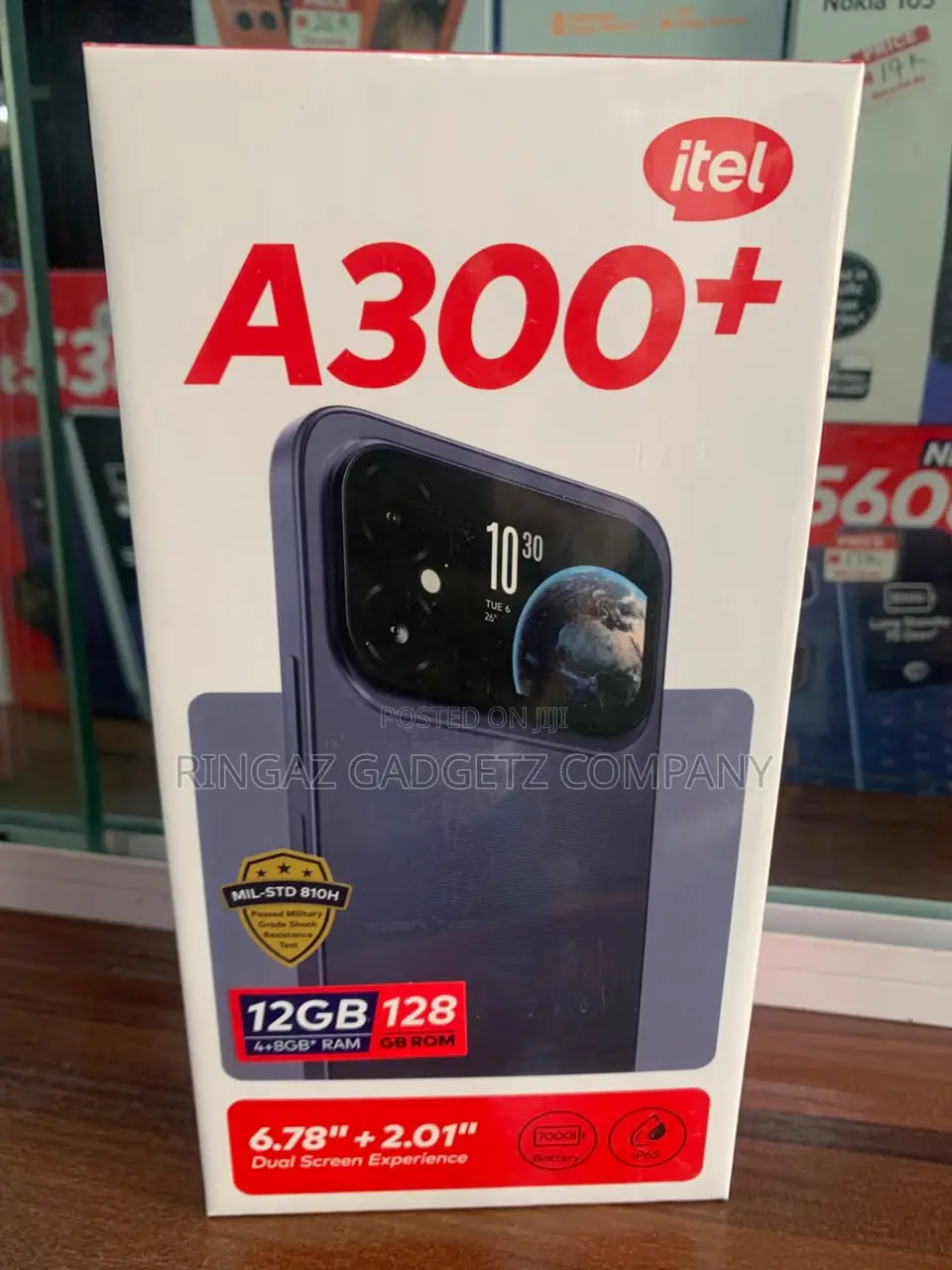 New Itel A200+ 128 GB Black
