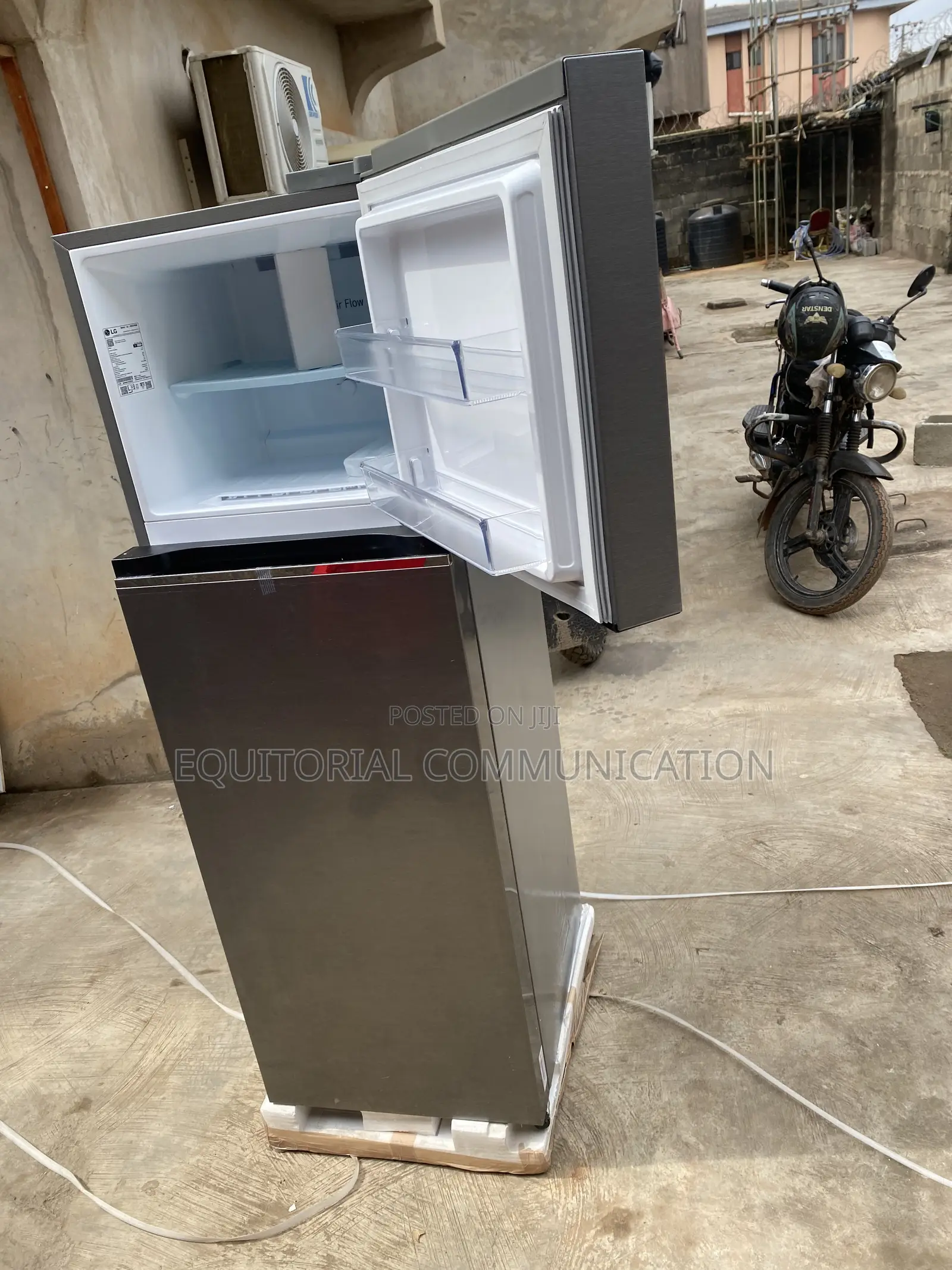 LG 287L GL-B262PQKB Inverter Top Freezer Double Door Refrigerator