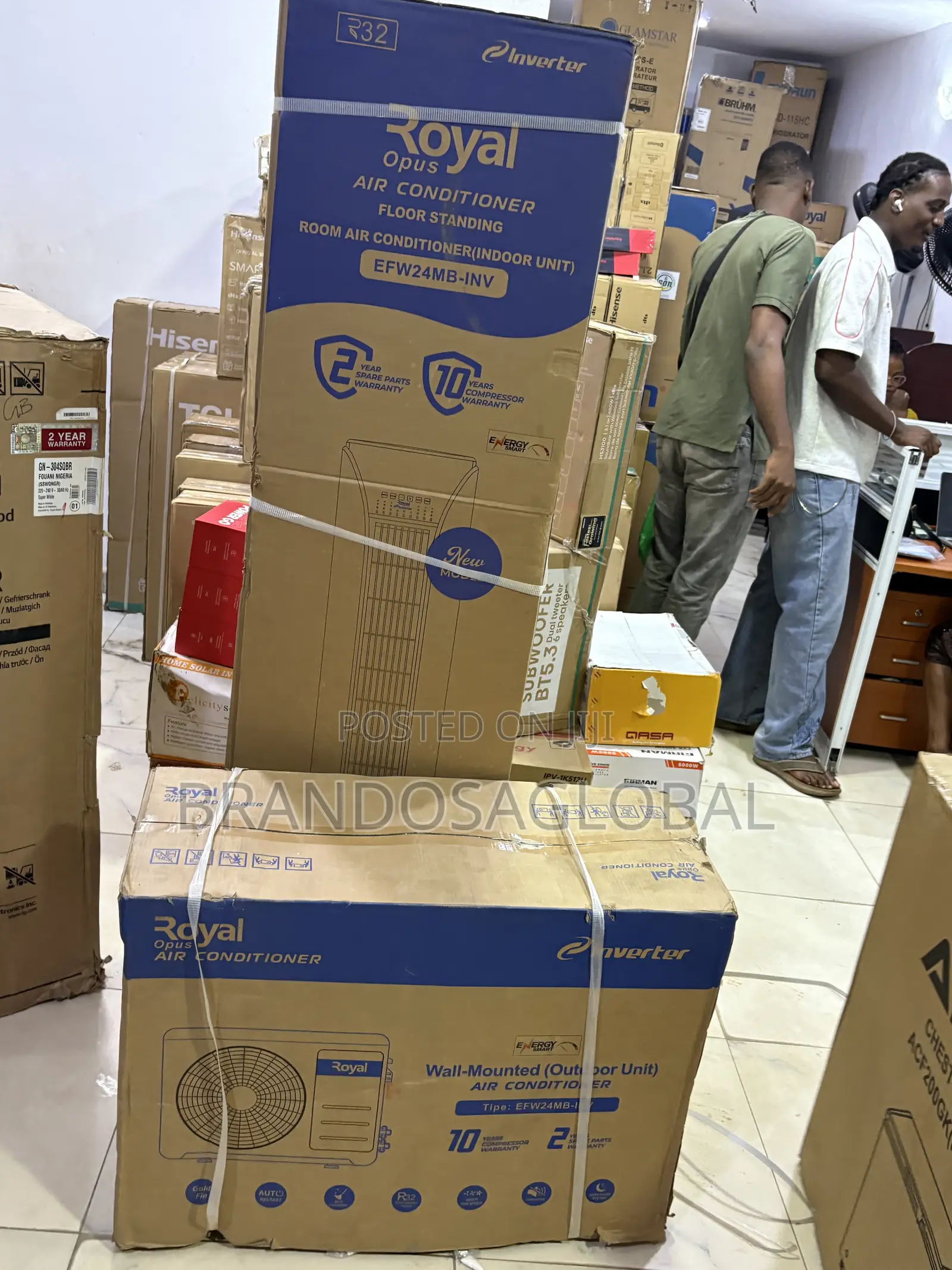 Royal 3HP Floor Standing Inverter Cooling AC