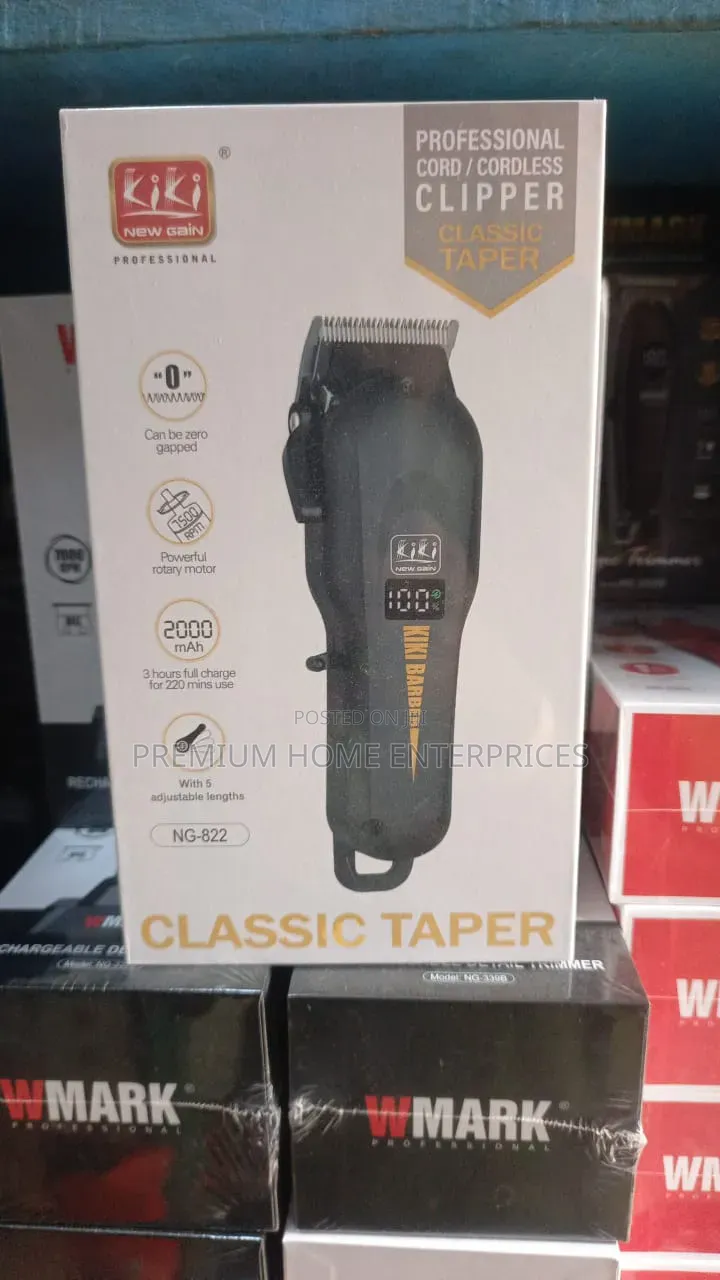 Professionall Cord/ Cordless Clipper Ng-822