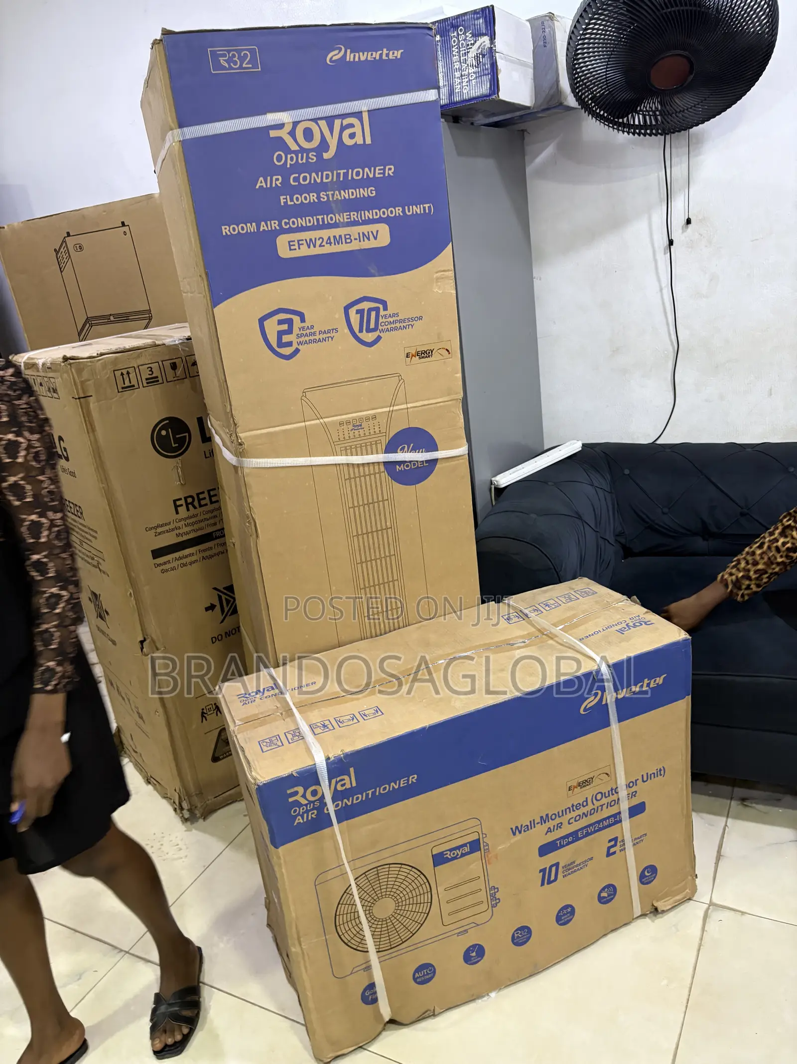 Royal 3 Ton Standing Inverter Cooling Unit