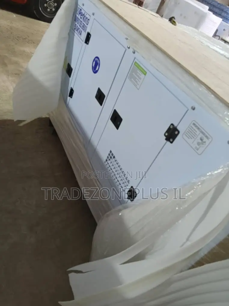 Quiet Running Perkins 50KVA Soundproof Generator