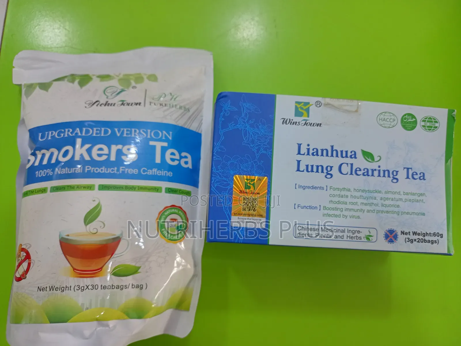 Smokers Tea+lung Clearing Tea (Alleviates Chronic Coughing)