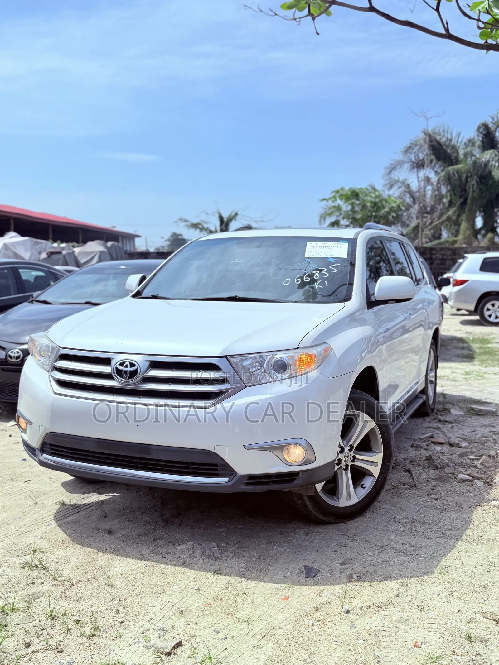 Toyota Highlander Limited 2012 White