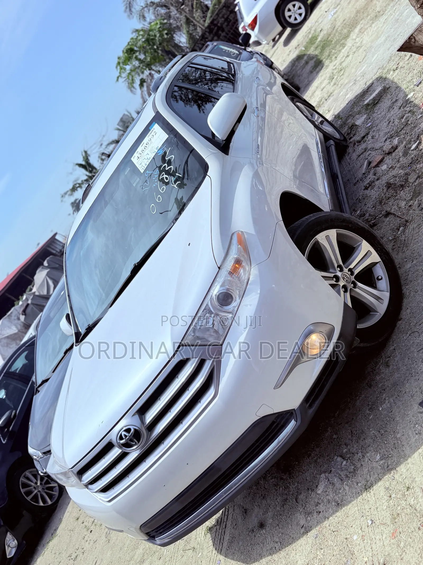 Toyota Highlander Limited 2012 White