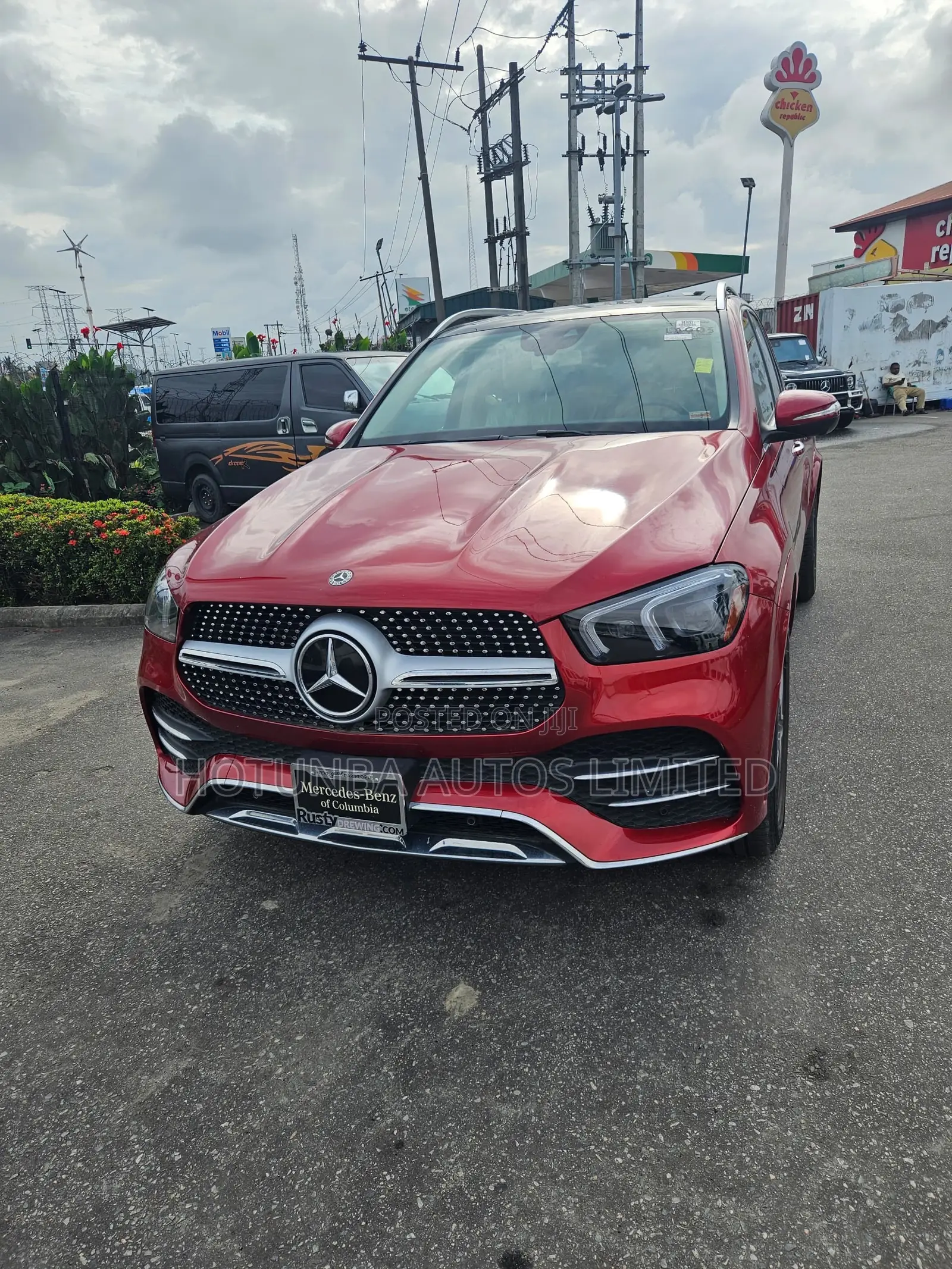 Mercedes-Benz GLE-Class GLE 350 4MATIC 2021 Red